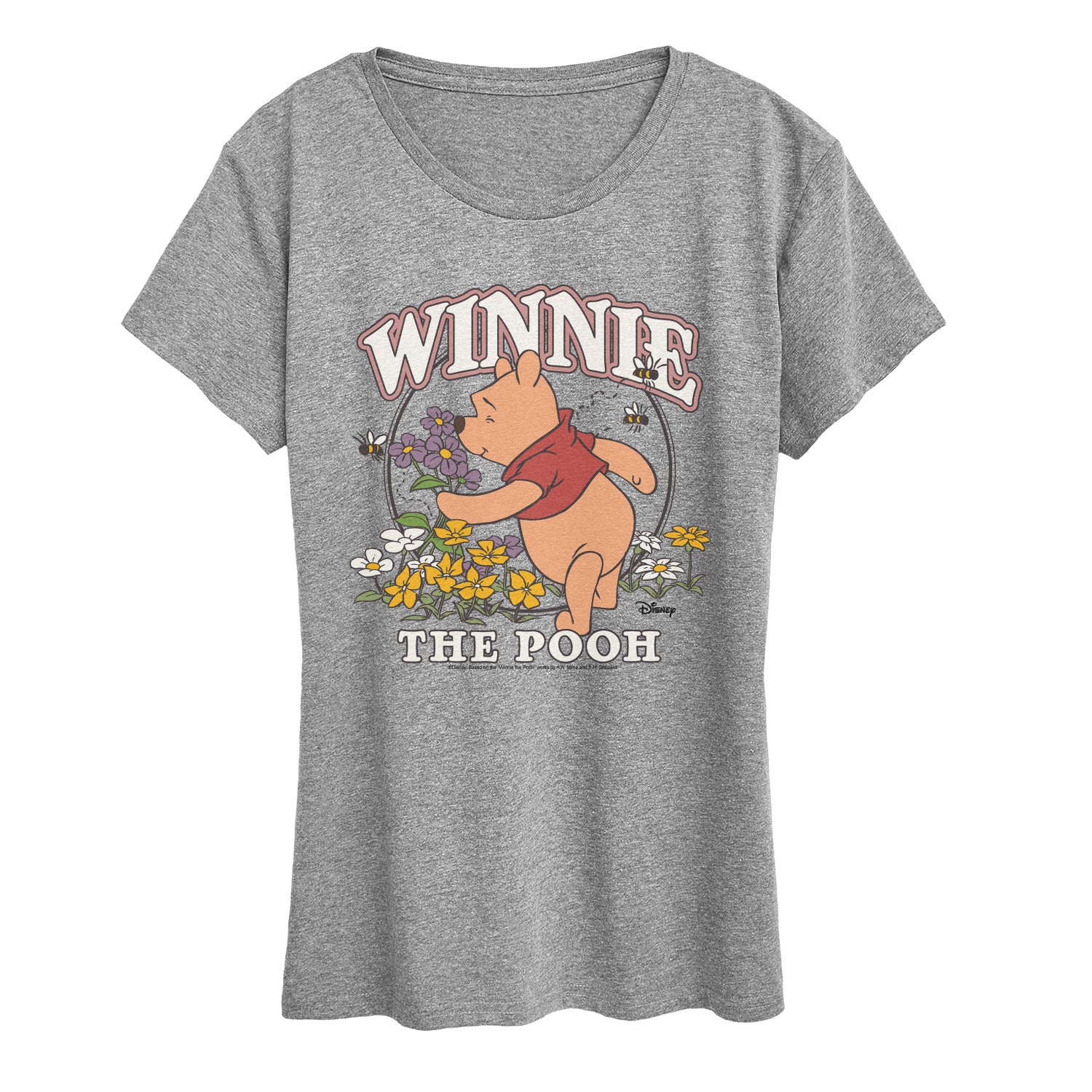 Winnie The Pooh - Natural Winnie - Women's Short Sleeve Graphic T-Shirt - Image 2