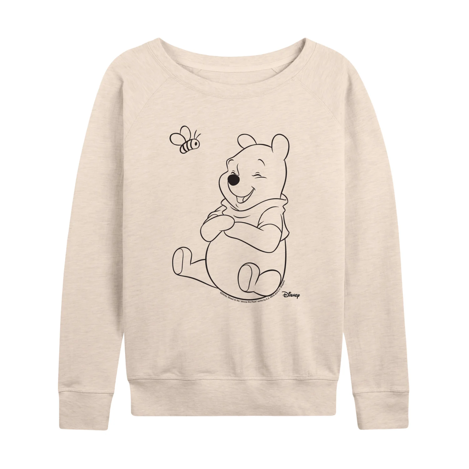Winnie The Pooh - Winnie Bee - Women's French Terry Long Sleeve Pullover