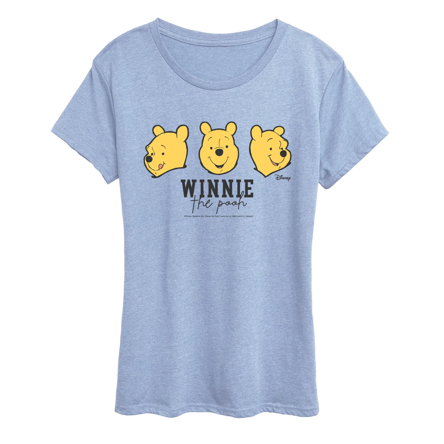 Winnie The Pooh - Pooh Faces - Women's Short Sleeve Graphic T-Shirt - Image 3