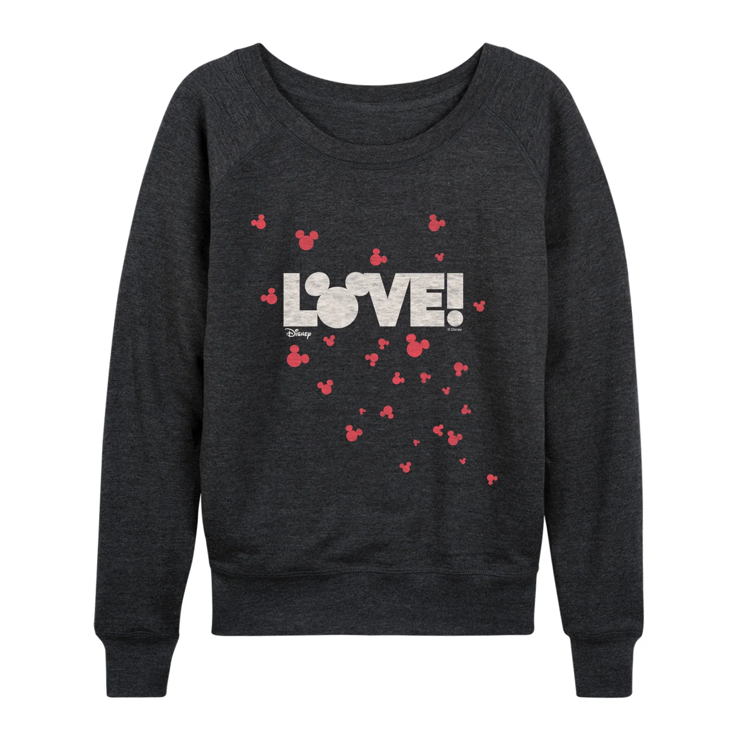 Disney - Rainbow Love - Women's French Terry Long Sleeve Pullover
