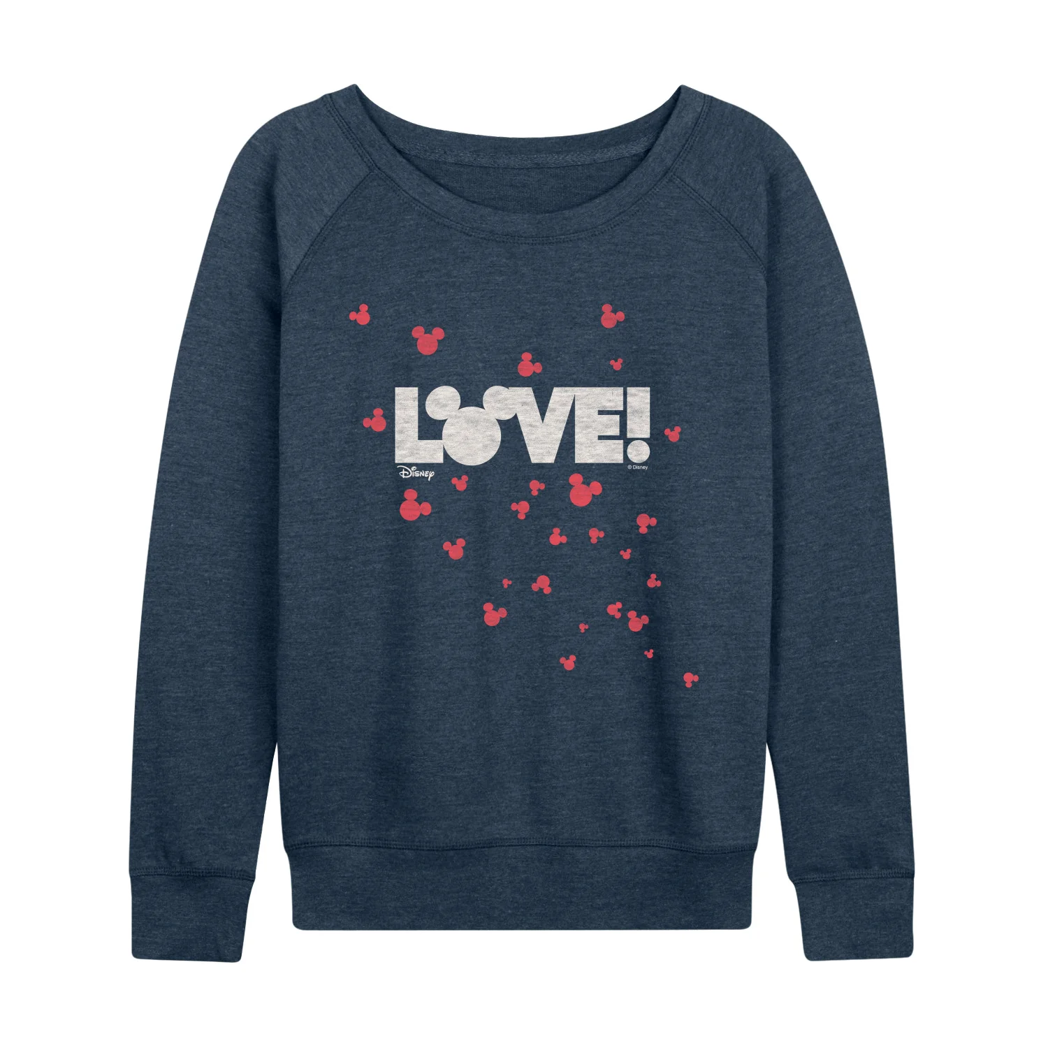 Disney - Rainbow Love - Women's French Terry Long Sleeve Pullover - Image 3