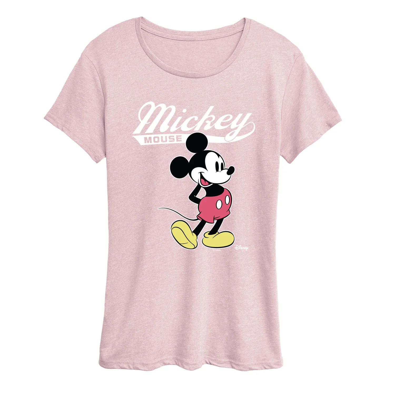 Disney - Mickey Mouse Varsity - Women's Short Sleeve Graphic T-Shirt - Image 5