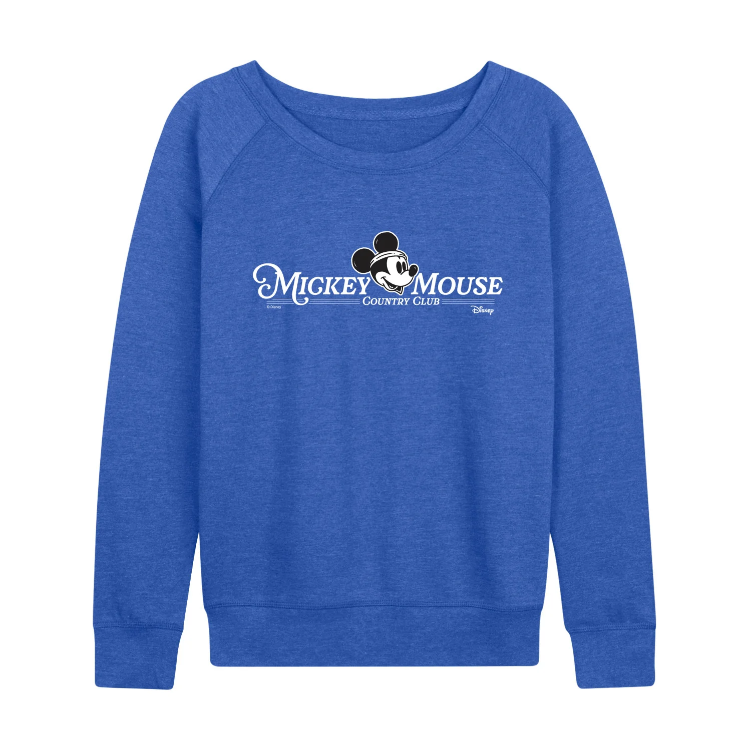 Disney - Mickey Mouse Country Club - Women's French Terry Long Sleeve Pullover - Image 4