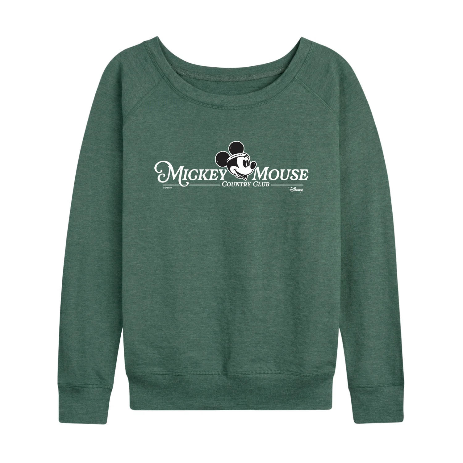 Disney - Mickey Mouse Country Club - Women's French Terry Long Sleeve Pullover - Image 6