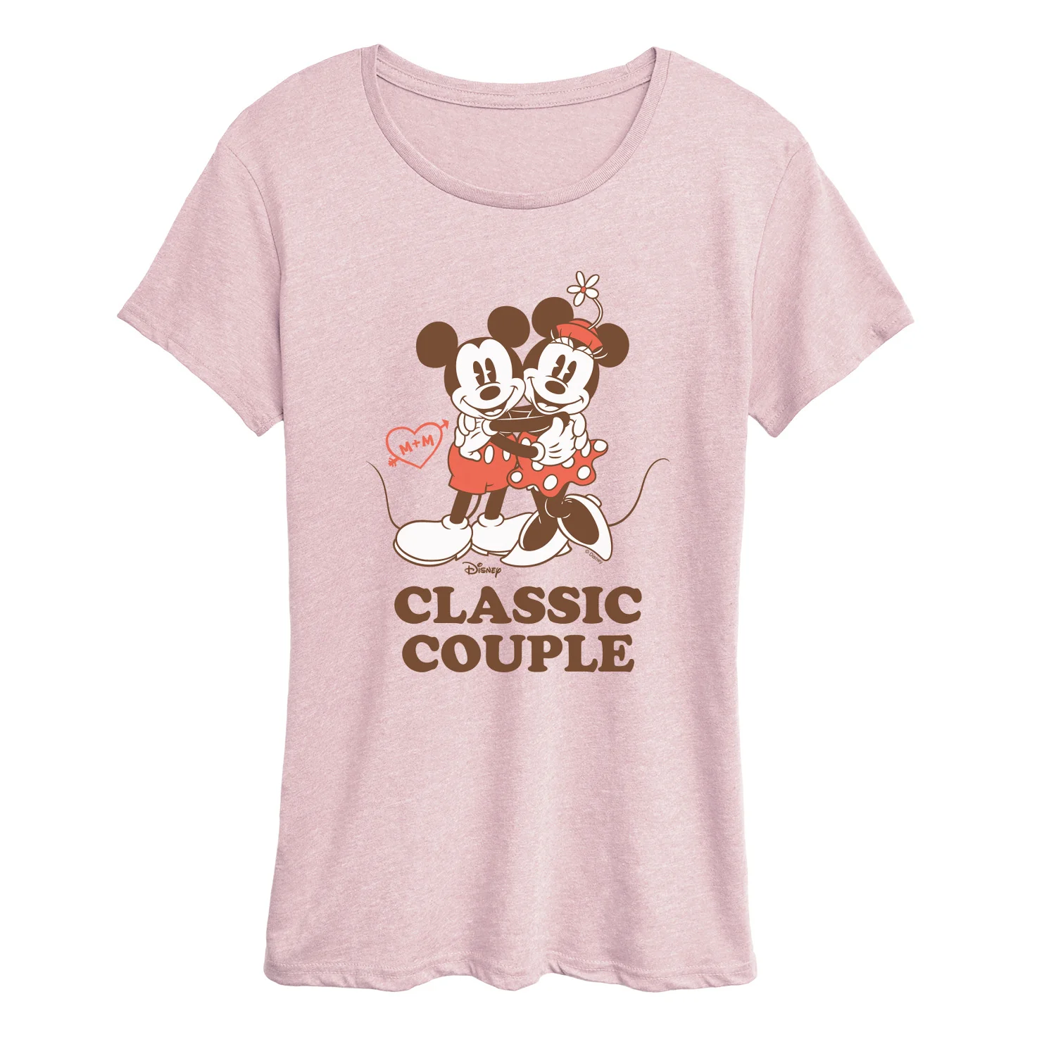 Disney - Classic Couple - Women's Short Sleeve Graphic T-Shirt - Image 2