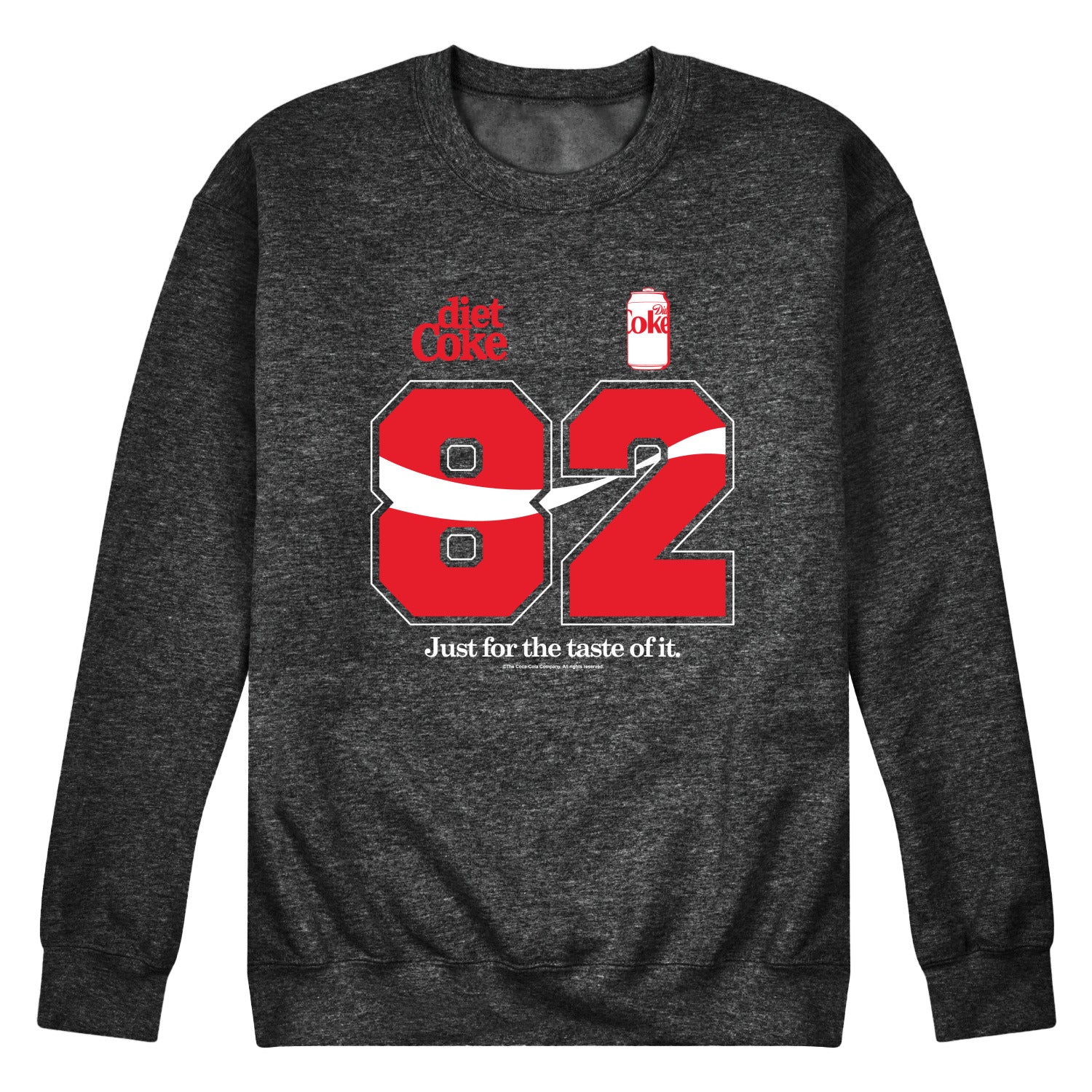 Coca-Cola - Diet Coke 82 Jersey - Men's Long Sleeve Crew Fleece Sweatshirt - Image 2