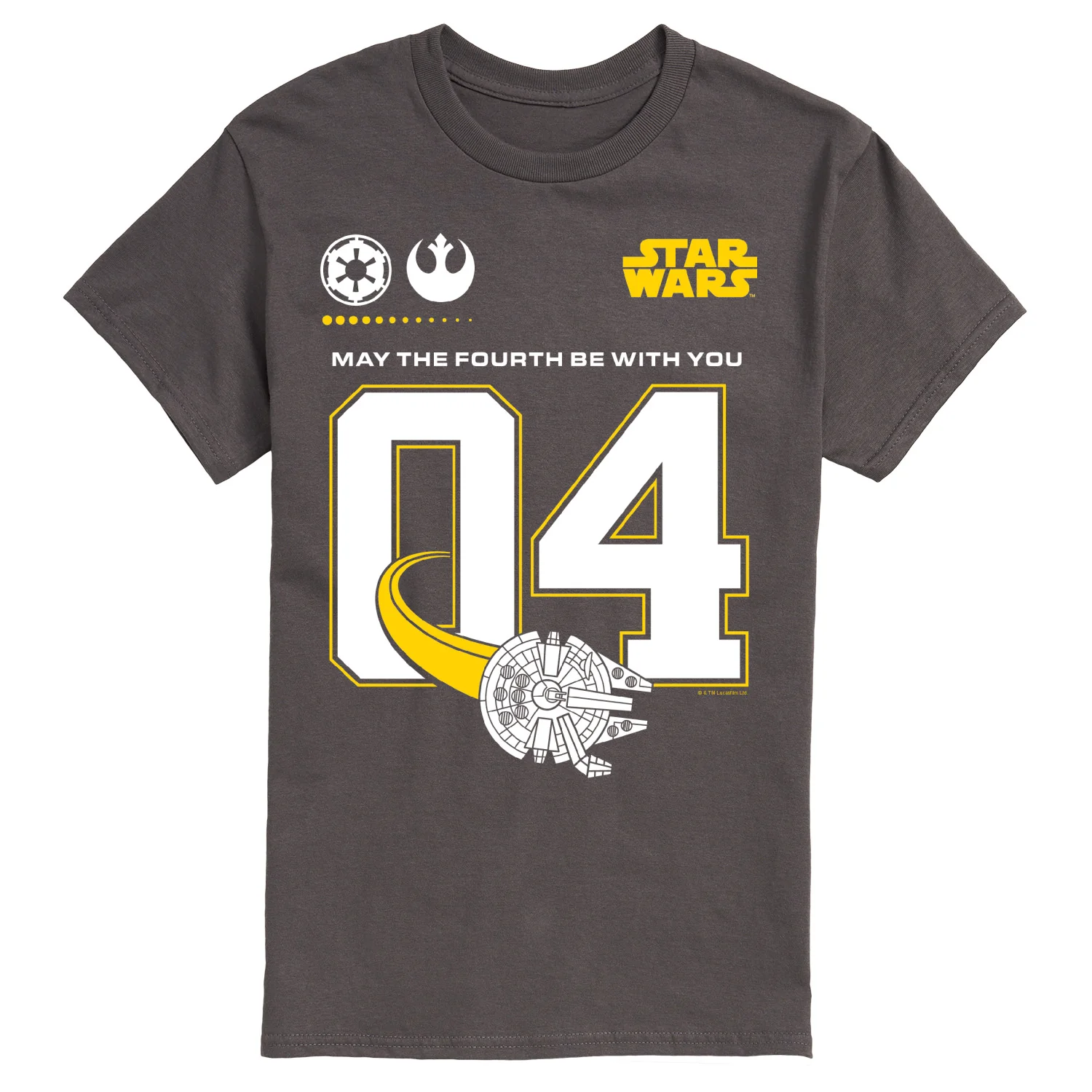 Star Wars - May Fourth Jersey - Men's Short Sleeve Graphic T-Shirt - Image 3
