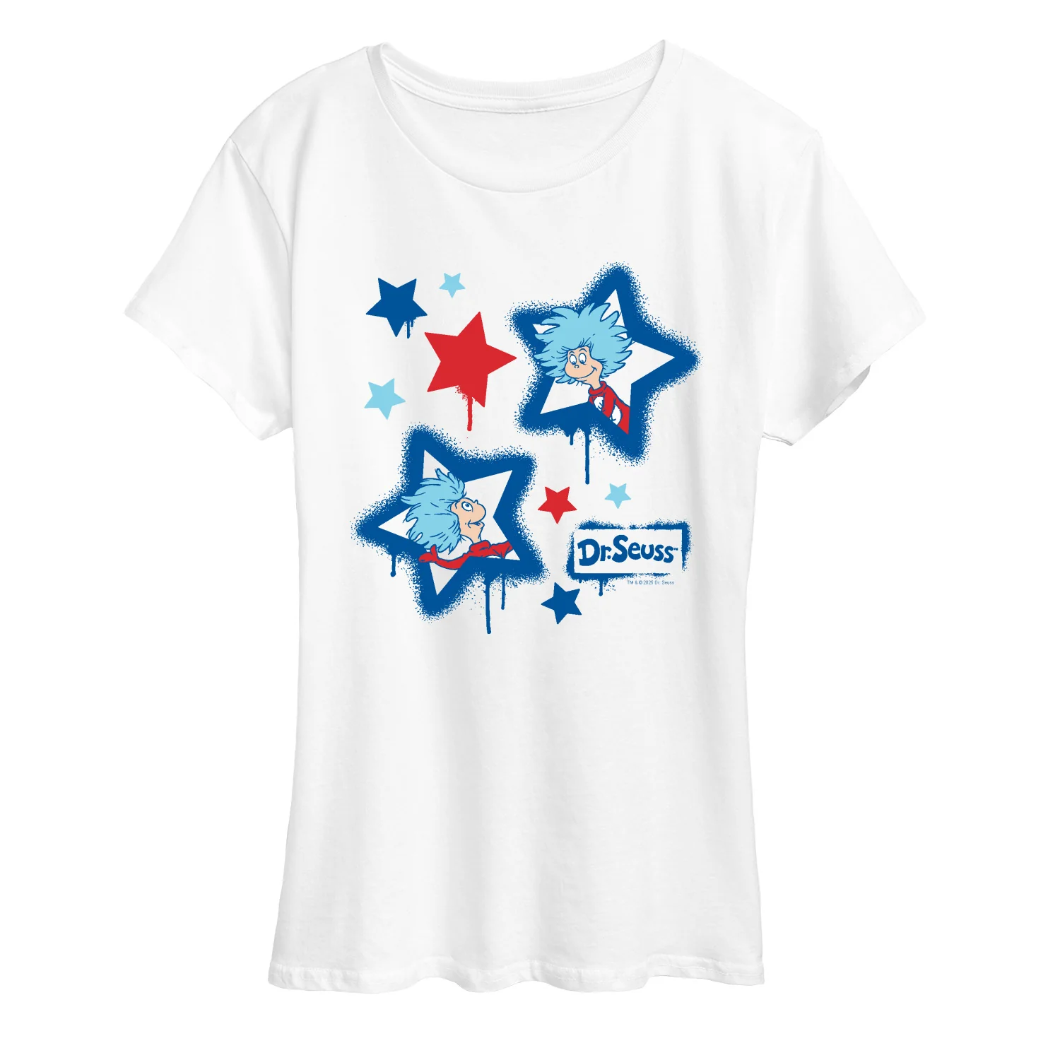 Dr. Seuss - Americana Things Streetwear - Women's Short Sleeve Graphic T-Shirt