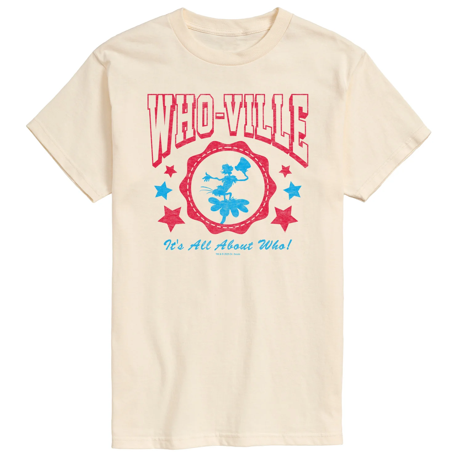 Dr. Seuss - Whoville Americana Collegiate - Men's Short Sleeve Graphic T-Shirt - Image 2