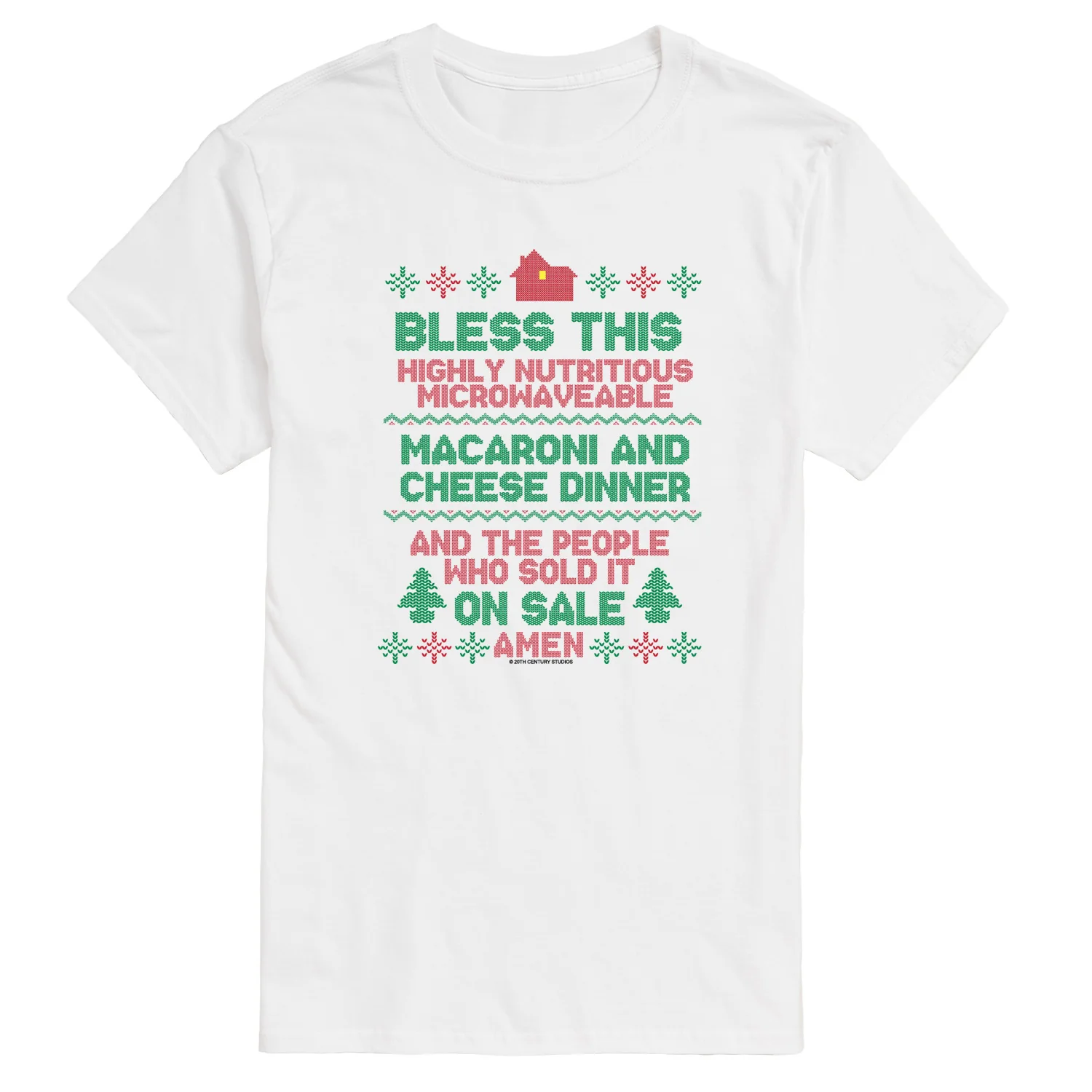 Home Alone - Mac Cheese Amen - Men's Short Sleeve Graphic T-Shirt