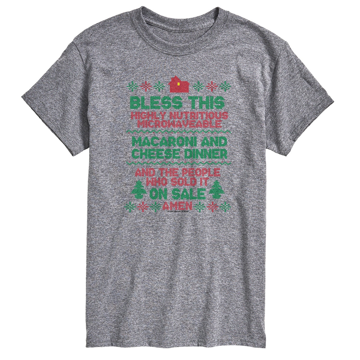 Home Alone - Mac Cheese Amen - Men's Short Sleeve Graphic T-Shirt - Image 2