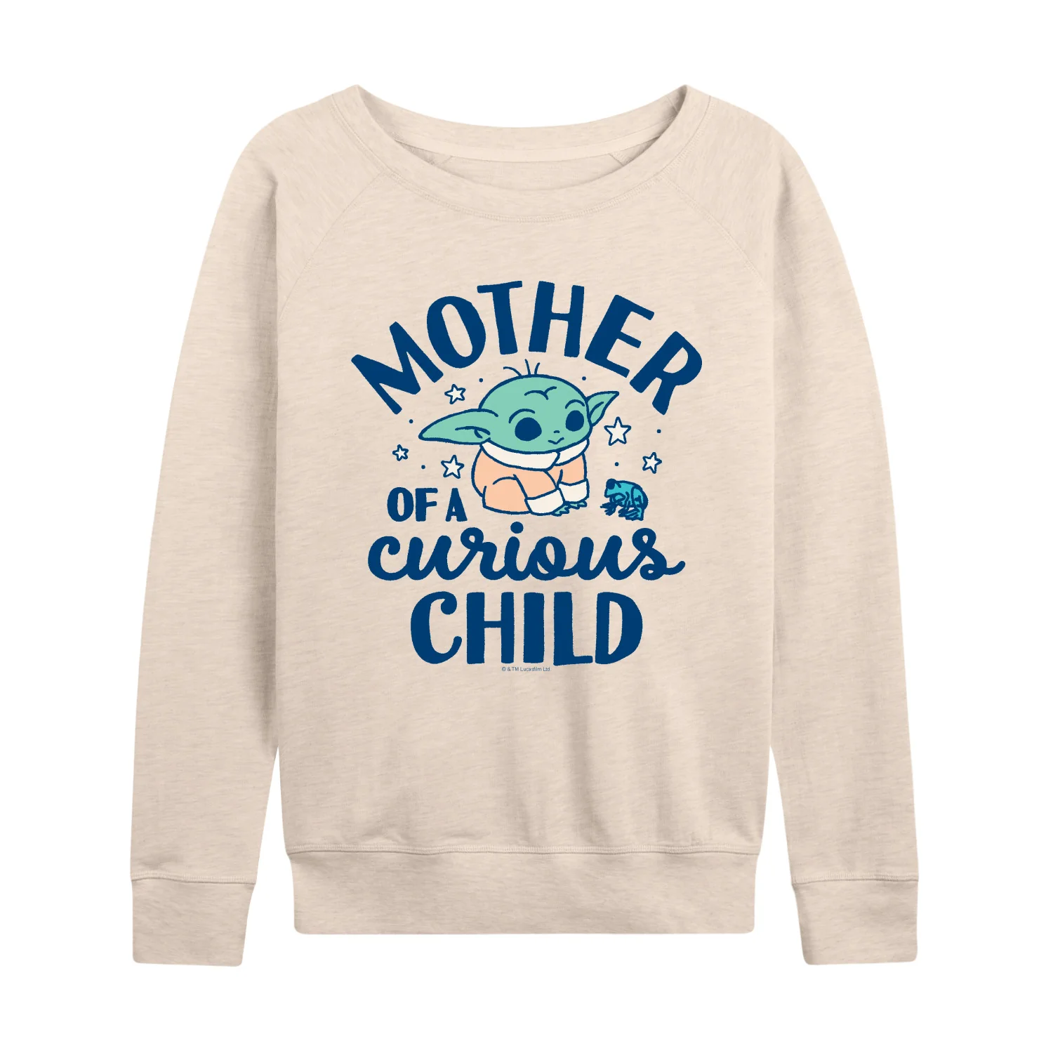 Star Wars - Mother Of Curious Child - Women's French Terry Long Sleeve Pullover