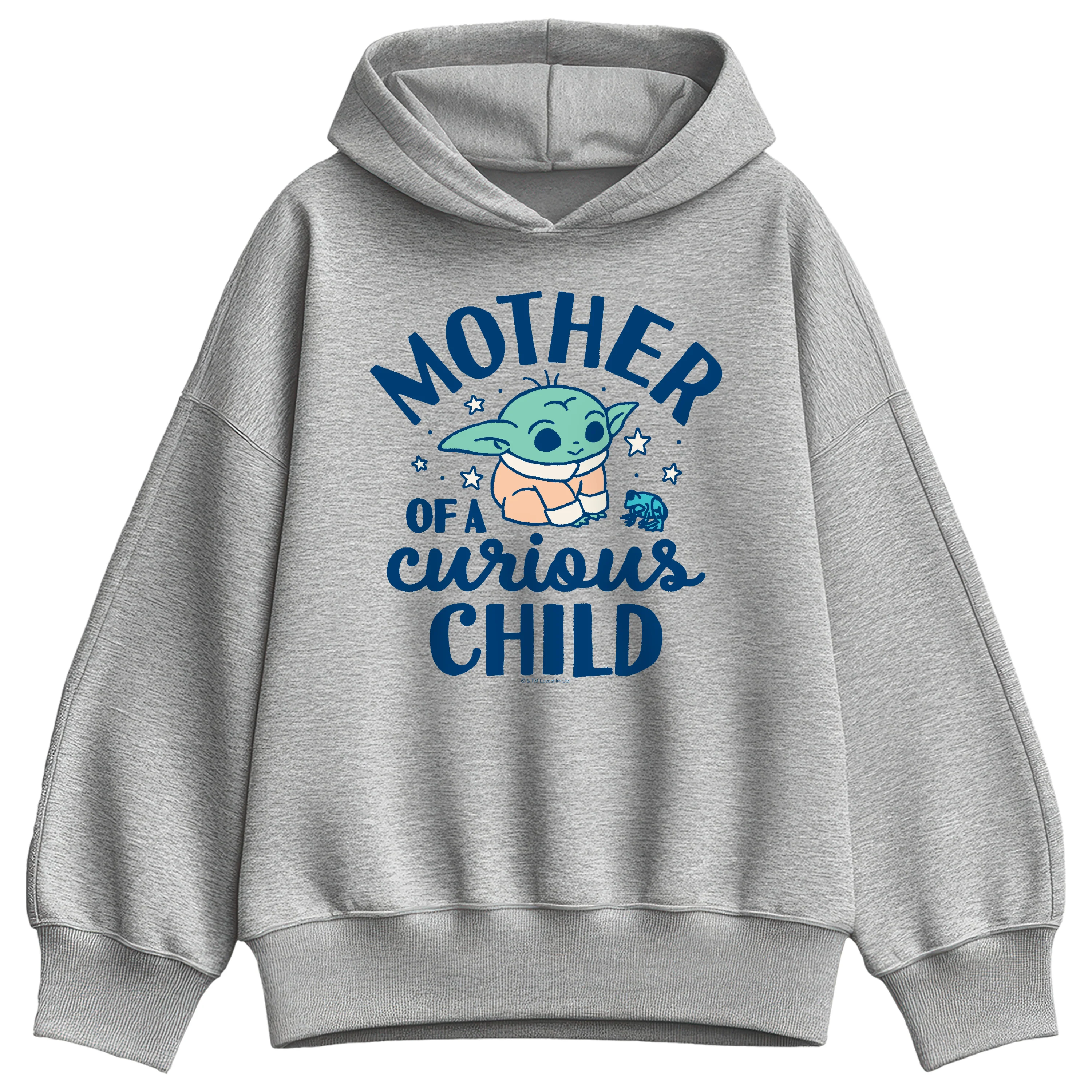 Star Wars - Mother Of Curious Child - Women's Oversized Fleece Hoodie Sweatshirt
