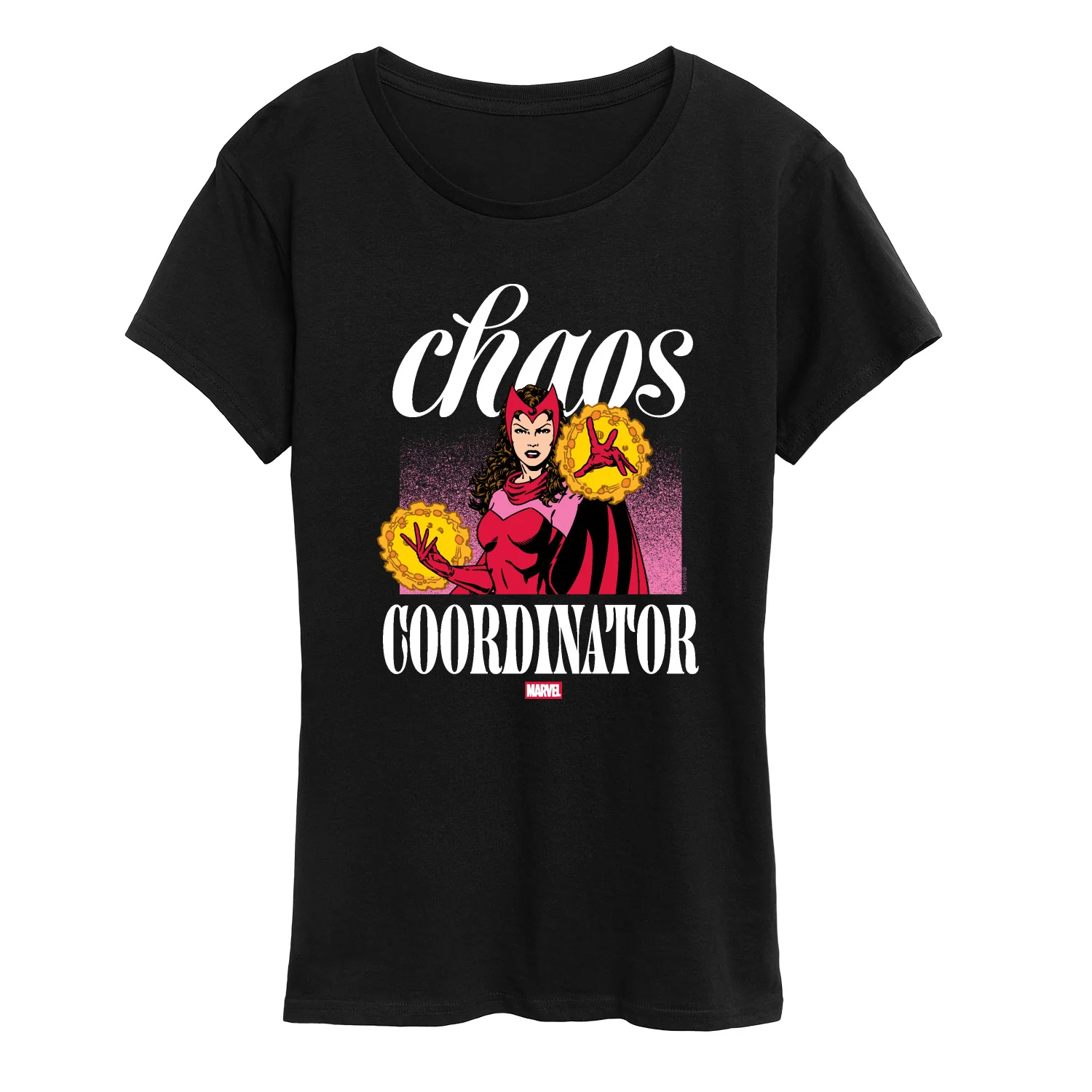Marvel - Chaos Coordinator Scarlet Witch - Women's Short Sleeve Graphic T-Shirt