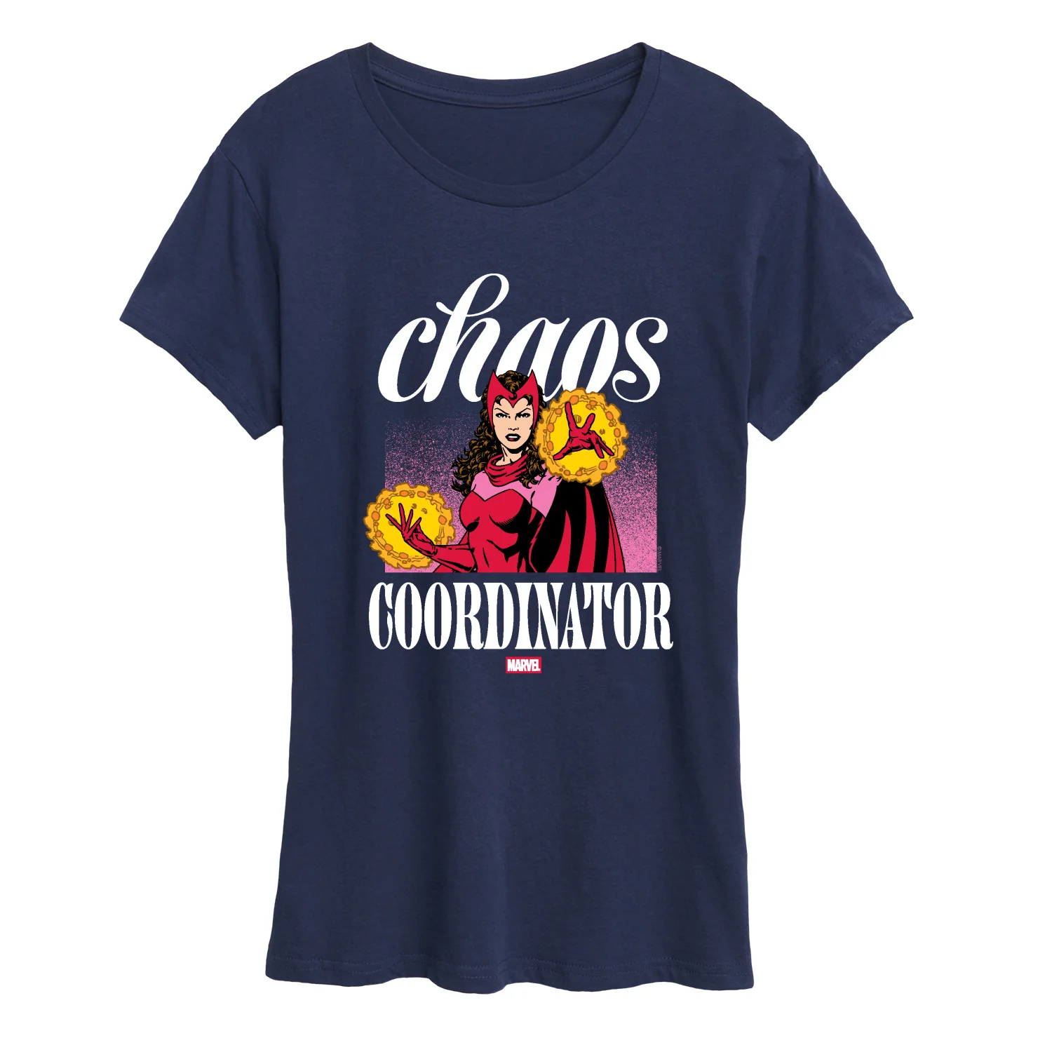 Marvel - Chaos Coordinator Scarlet Witch - Women's Short Sleeve Graphic T-Shirt - Image 3