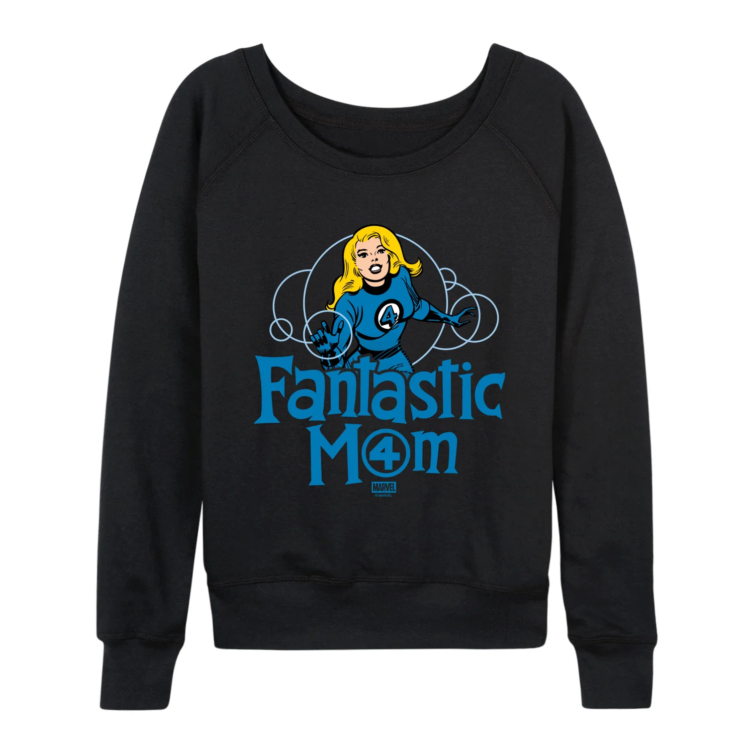 Fantastic Four - Fantastic Mom - Women's French Terry Long Sleeve Pullover - Image 2