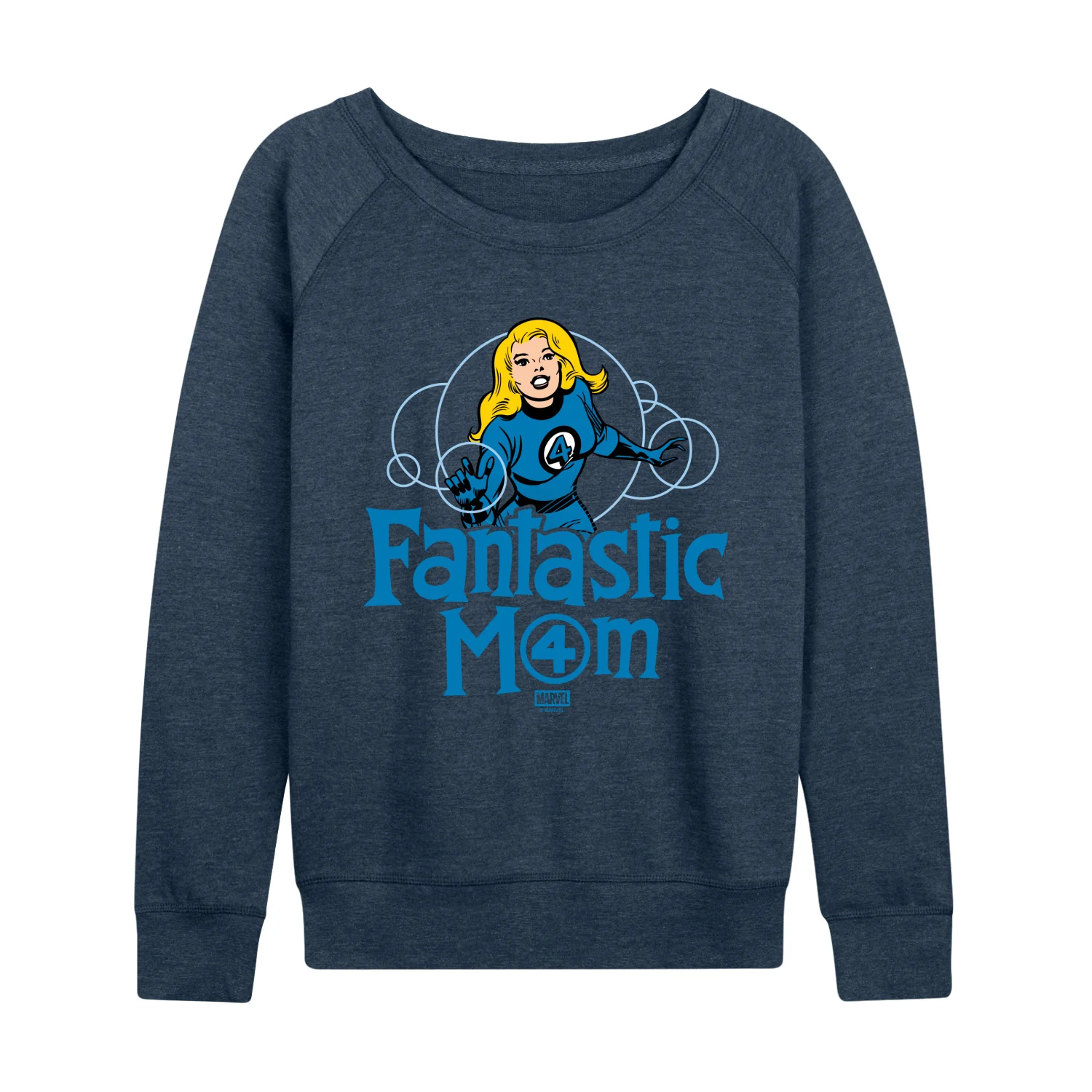 Fantastic Four - Fantastic Mom - Women's French Terry Long Sleeve Pullover - Image 3