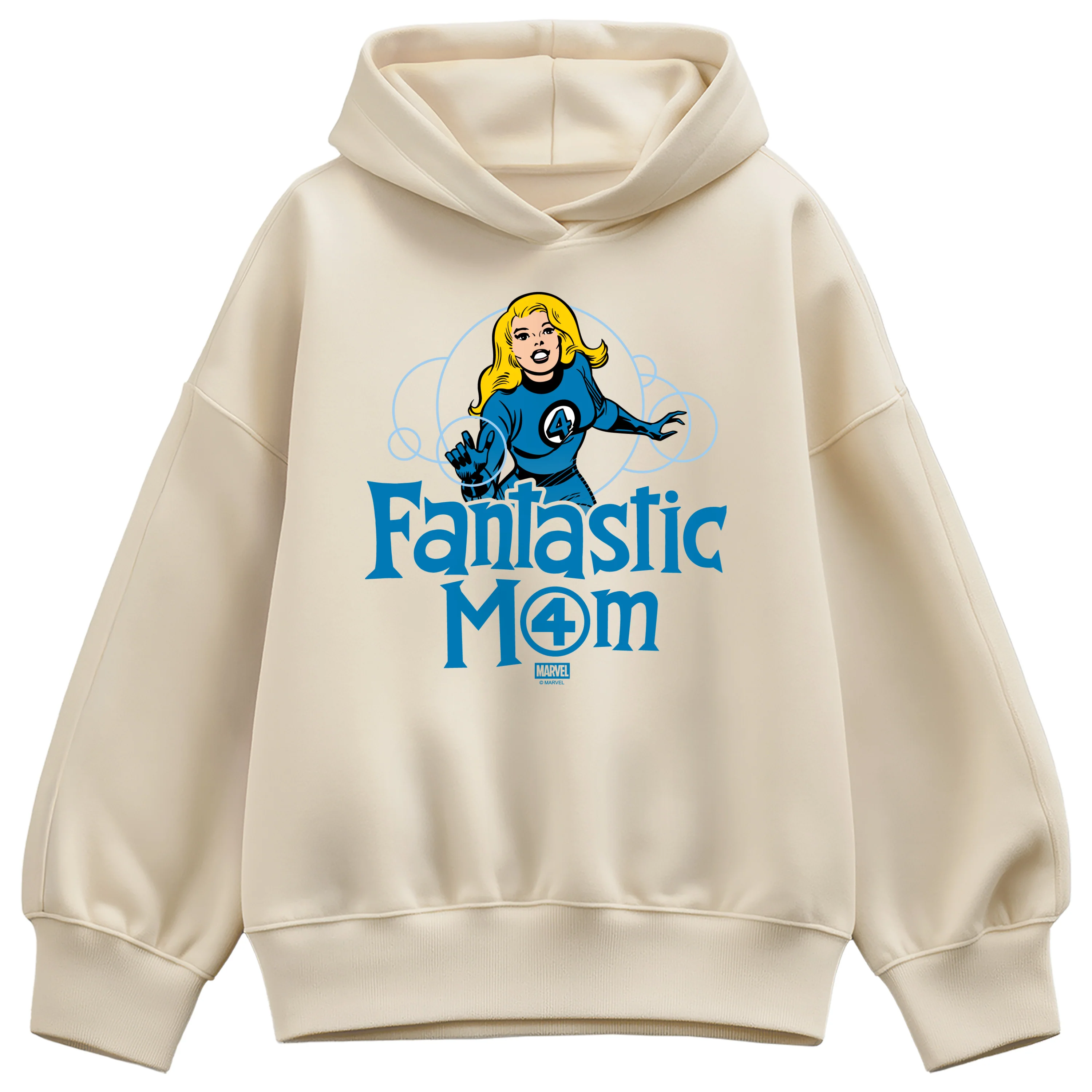 Fantastic Four - Fantastic Mom - Women's Oversized Fleece Hoodie Sweatshirt