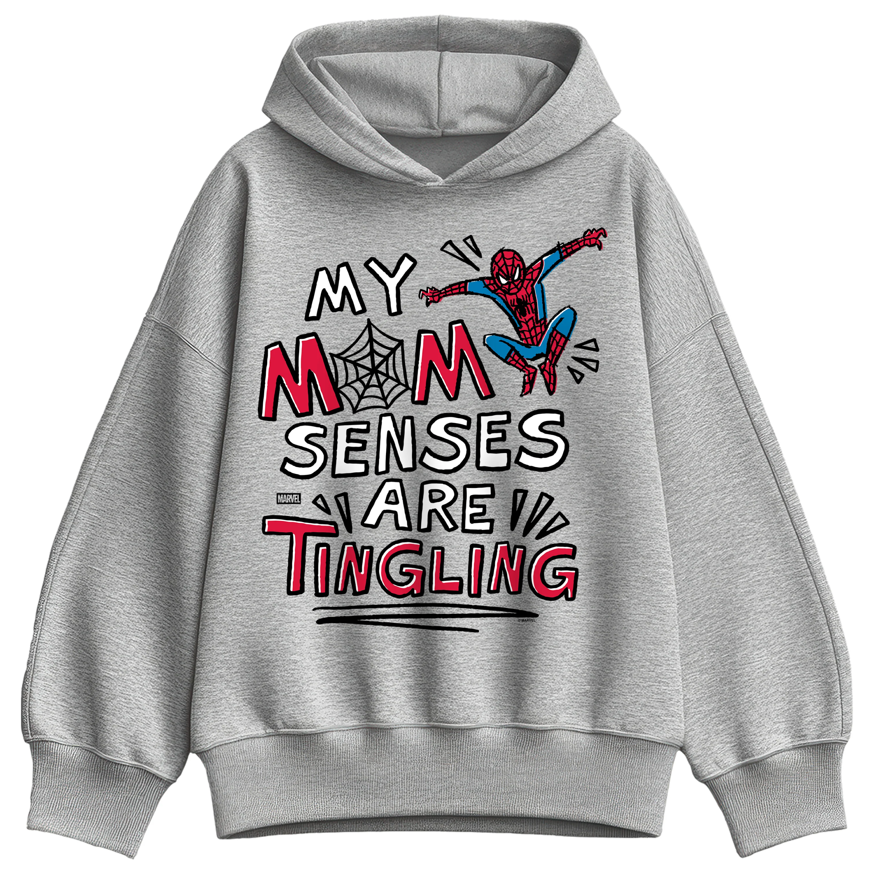 Spider-Man - Mom Senses Tingling Oversized - Women's Oversized Fleece Hoodie Sweatshirt