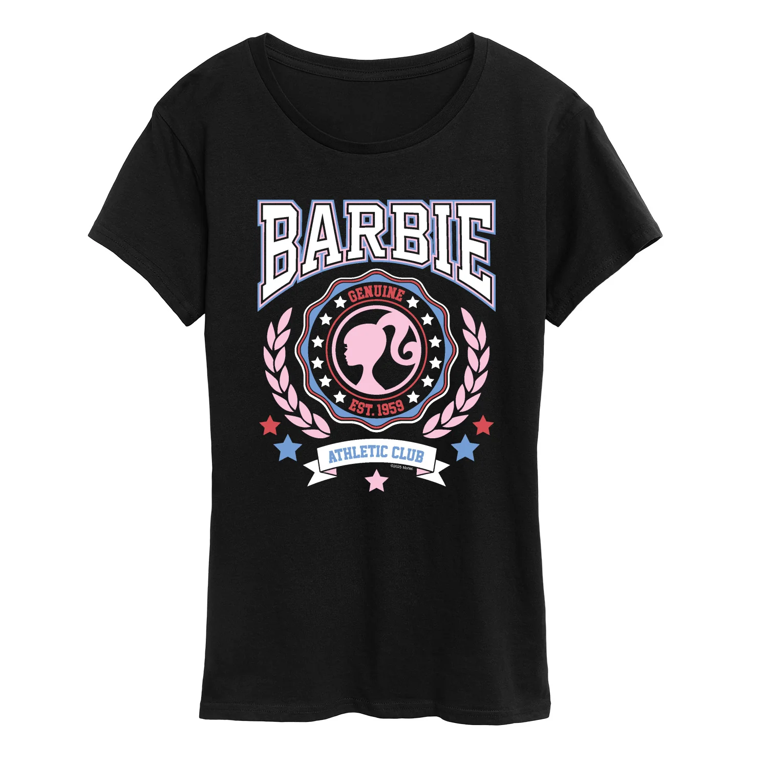 Barbie - Americana Collegiate - Women's Short Sleeve Graphic T-Shirt - Image 2