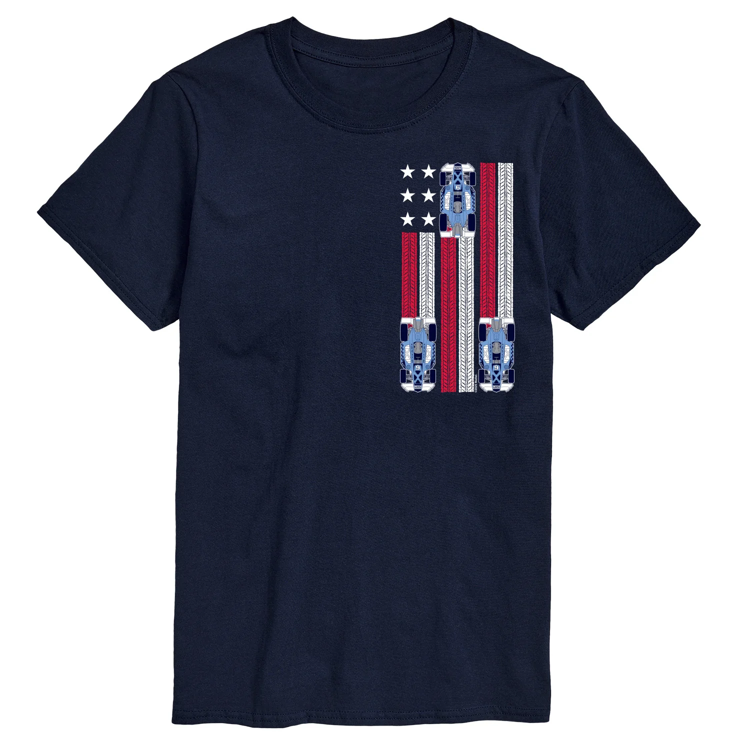 Hot Wheels - Racing Flag - Men's Short Sleeve Graphic T-Shirt
