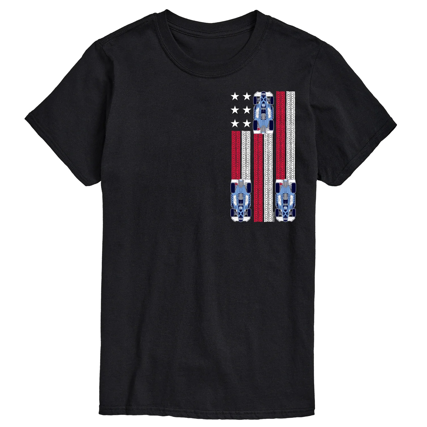 Hot Wheels - Racing Flag - Men's Short Sleeve Graphic T-Shirt - Image 4