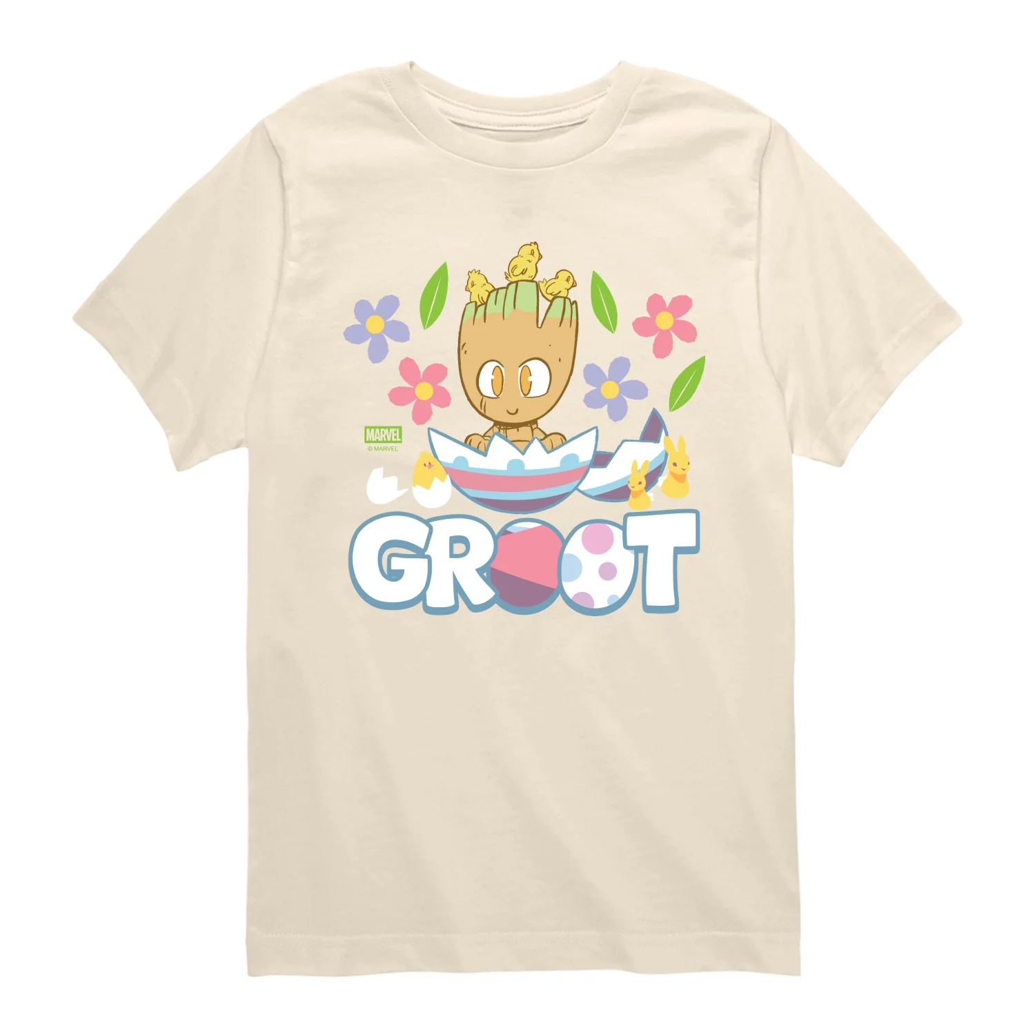 Guardians of the Galaxy - Groot Easter Eggs - Youth Boys Short Sleeve Graphic T-Shirt