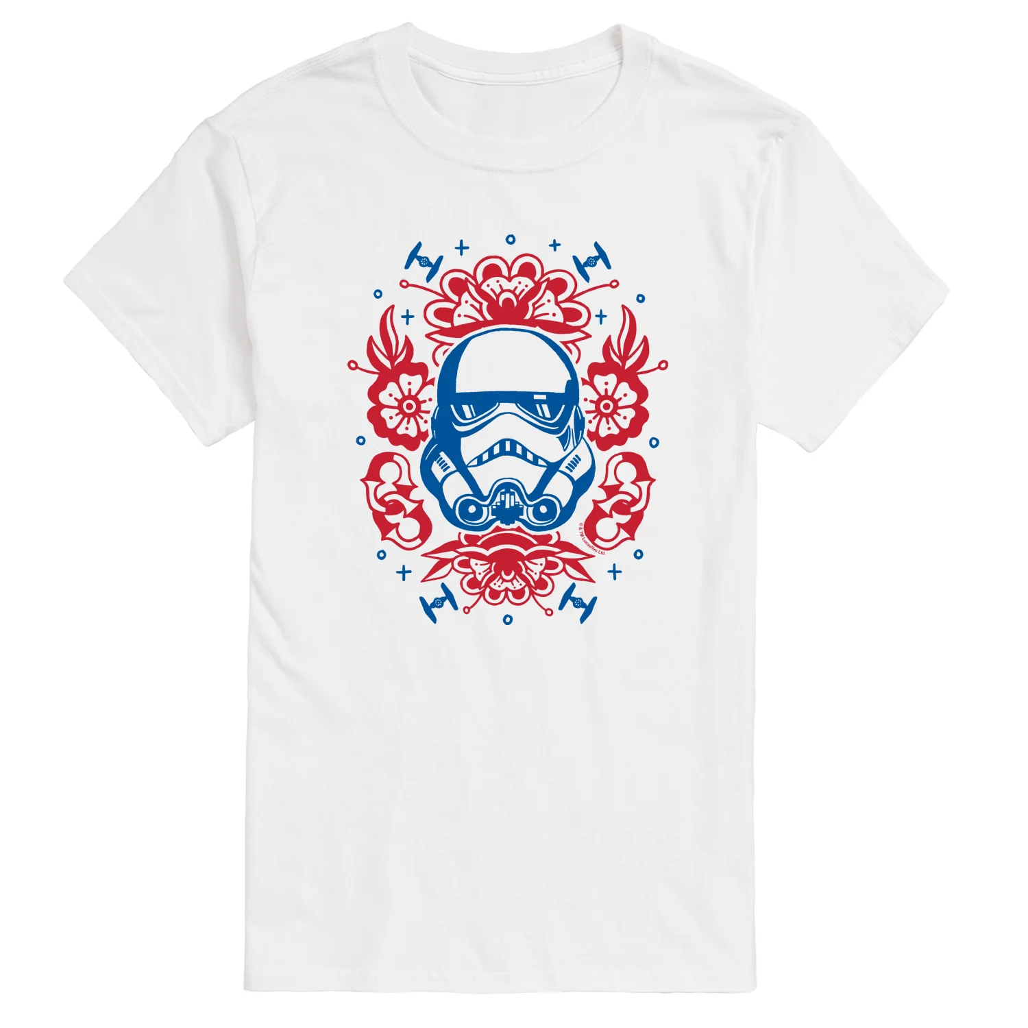 Star Wars - Storm Trooper Americana Tattoo - Men's Short Sleeve Graphic T-Shirt