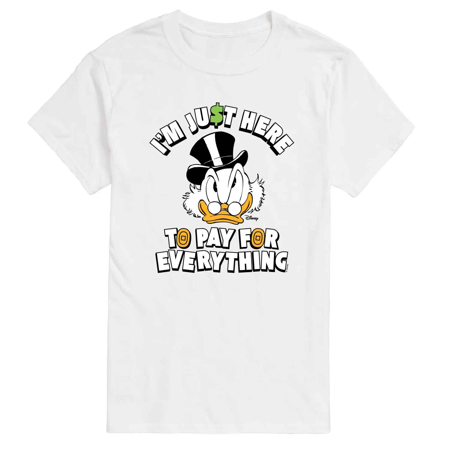 Disney - Here To Pay For Everything - Men's Short Sleeve Graphic T-Shirt - Image 4
