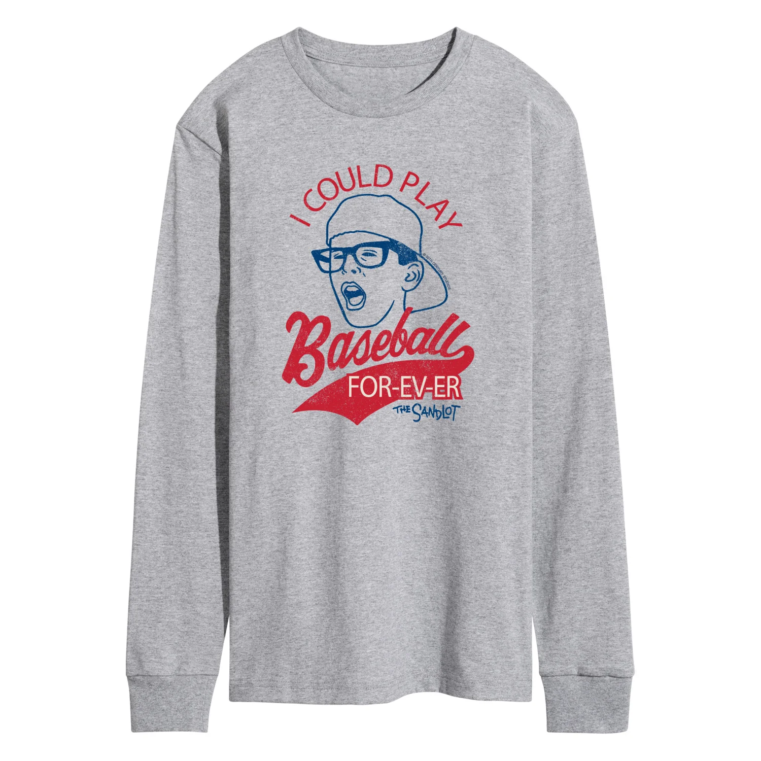 The Sandlot - Baseball Forever - Men's Long Sleeve Graphic T-Shirt - Image 2