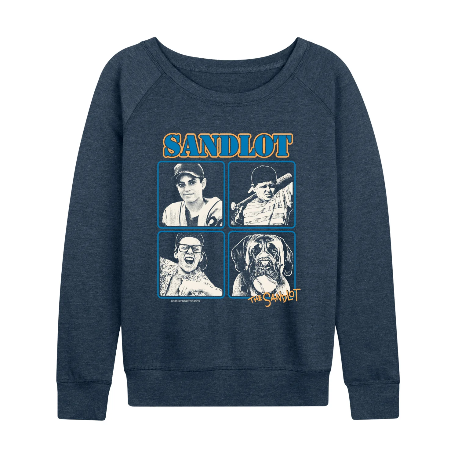 The Sandlot - Sandlot Grid - Women's Long Sleeve Pullover - Image 2