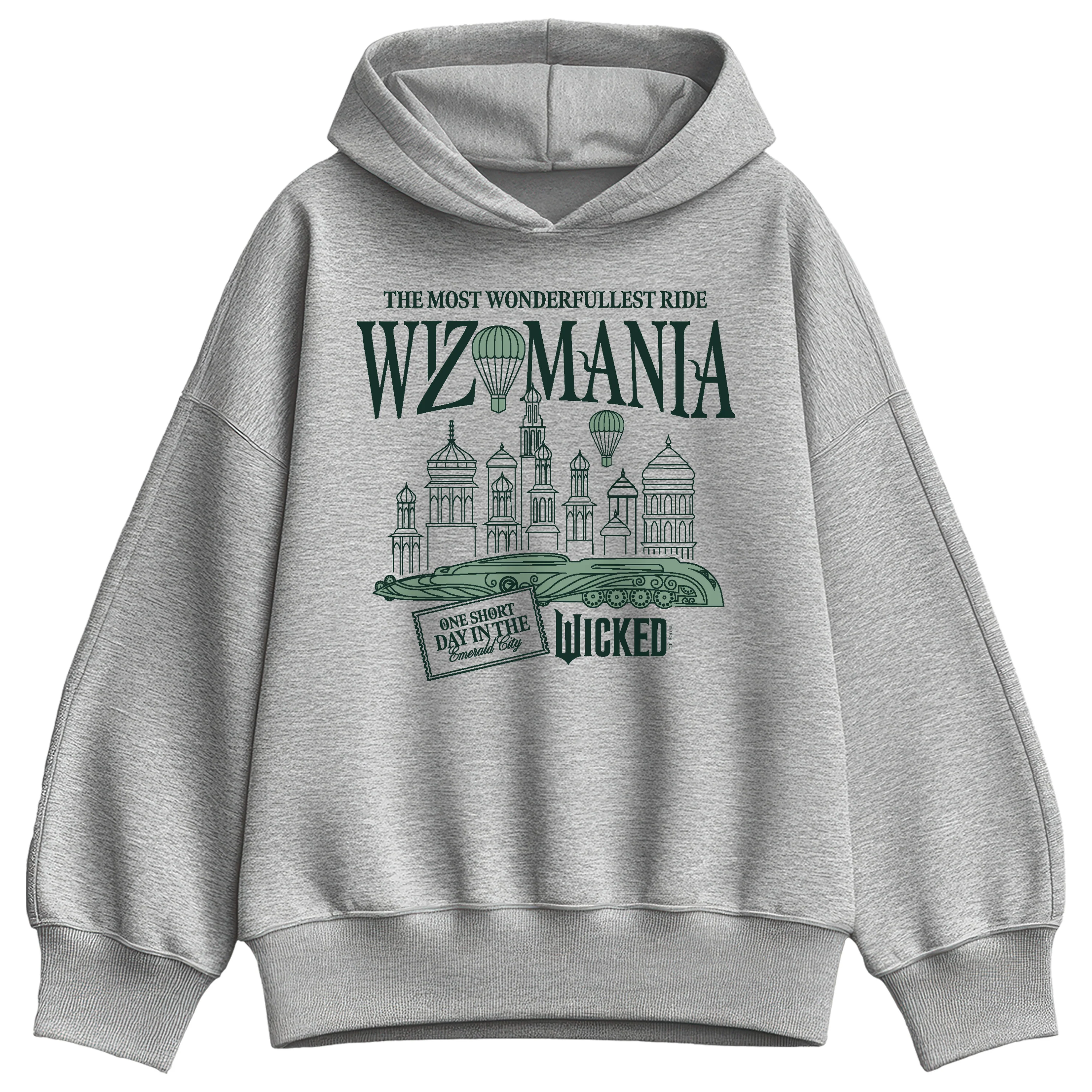 Wicked - Wizomania - Women's Oversized Fleece Hoodie Sweatshirt