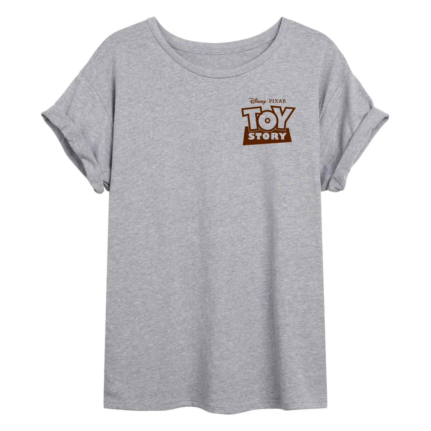 Toy Story - Sheriff Woody Show - Juniors Oversized Graphic T-Shirt