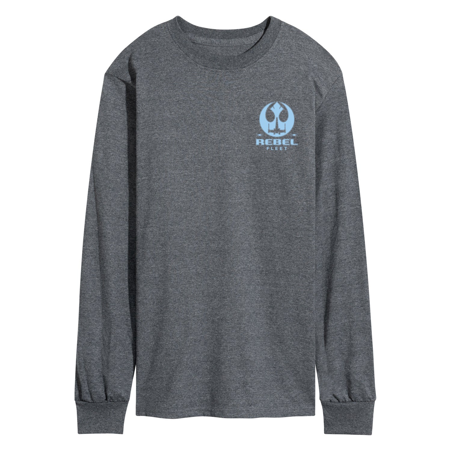 Star Wars - Rebel Fleet Flight Patch - Men's Long Sleeve Graphic T-Shirt - Image 3