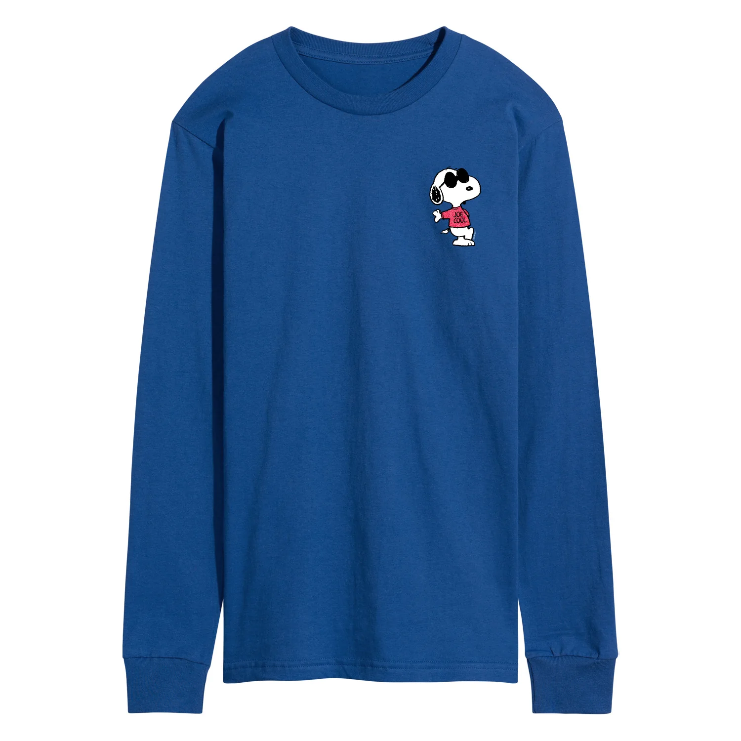 Peanuts - Joe Cool Pattern - Men's Long Sleeve Graphic T-Shirt - Image 3