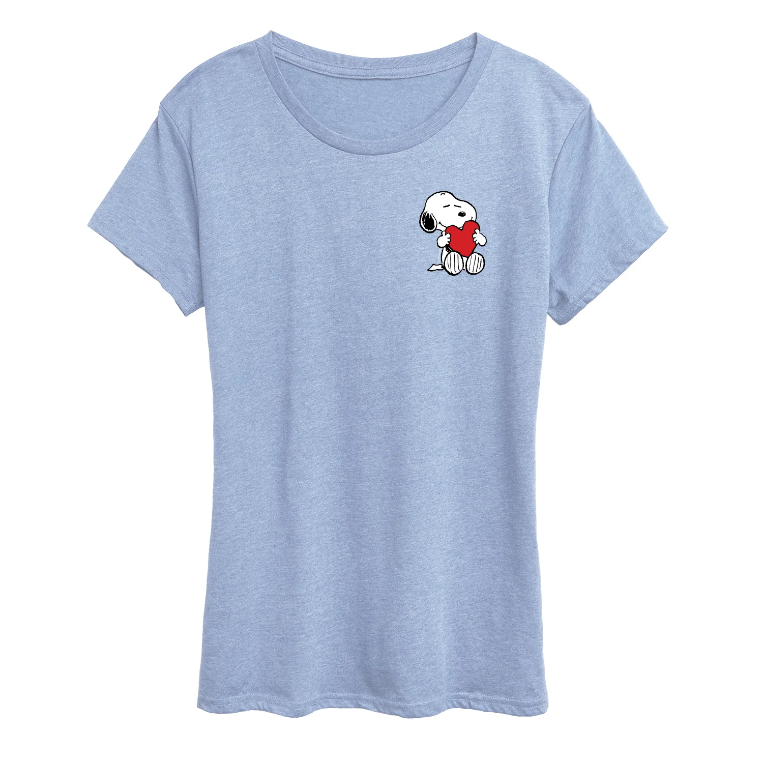 Peanuts - Valentines Hugging Heart - Women's Short Sleeve Graphic T-Shirt - Image 11