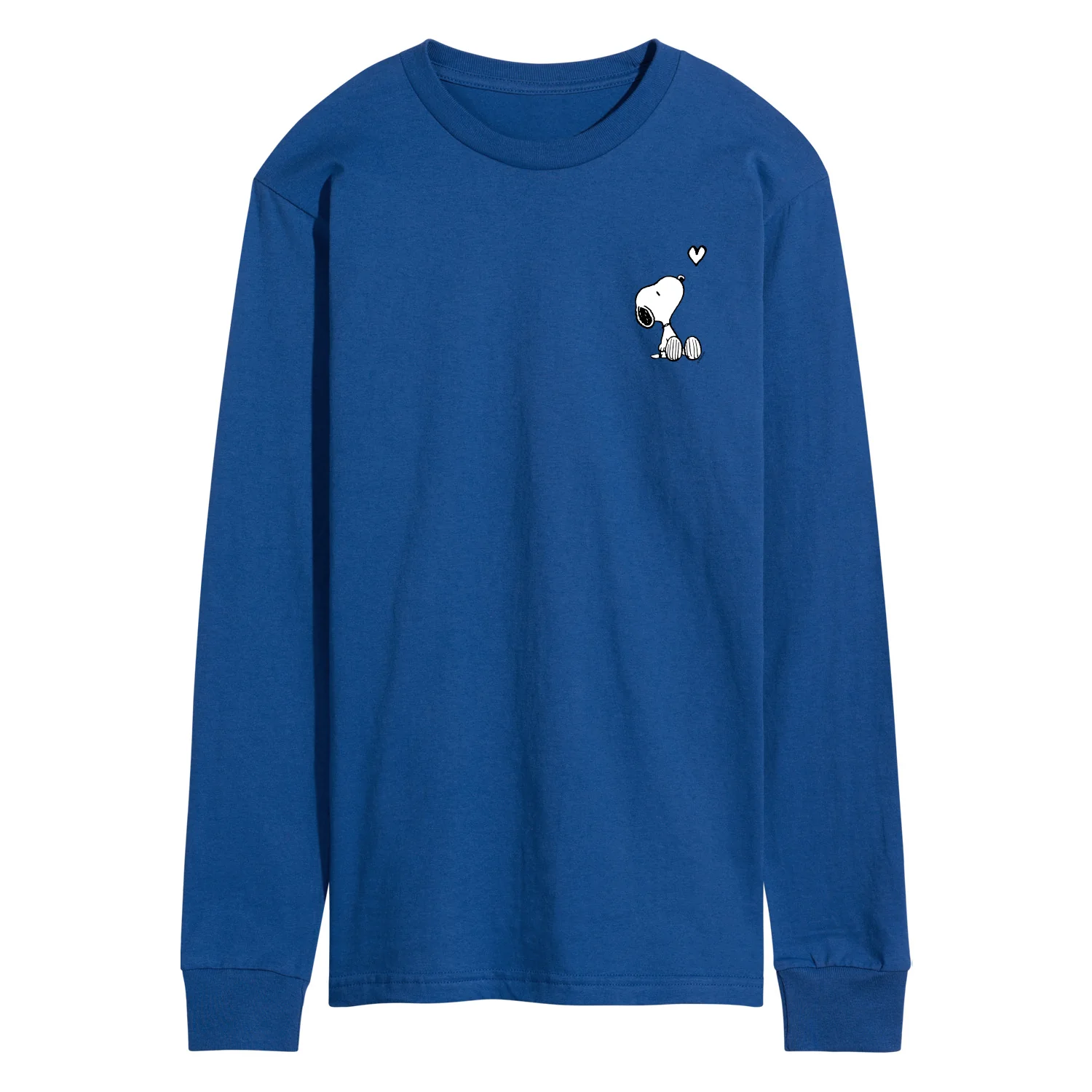 Peanuts - Snoopy Heart - Men's Long Sleeve Graphic T-Shirt