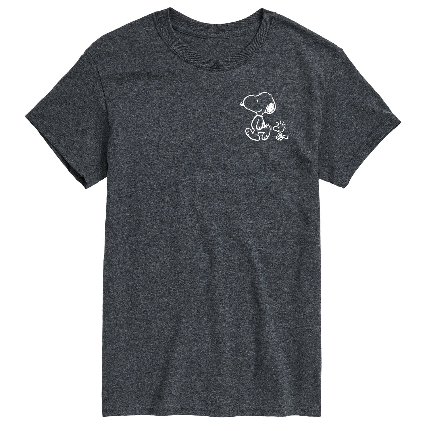 Peanuts - Snoopy Woodstock Walk - Men's Short Sleeve Graphic T-Shirt - Image 3