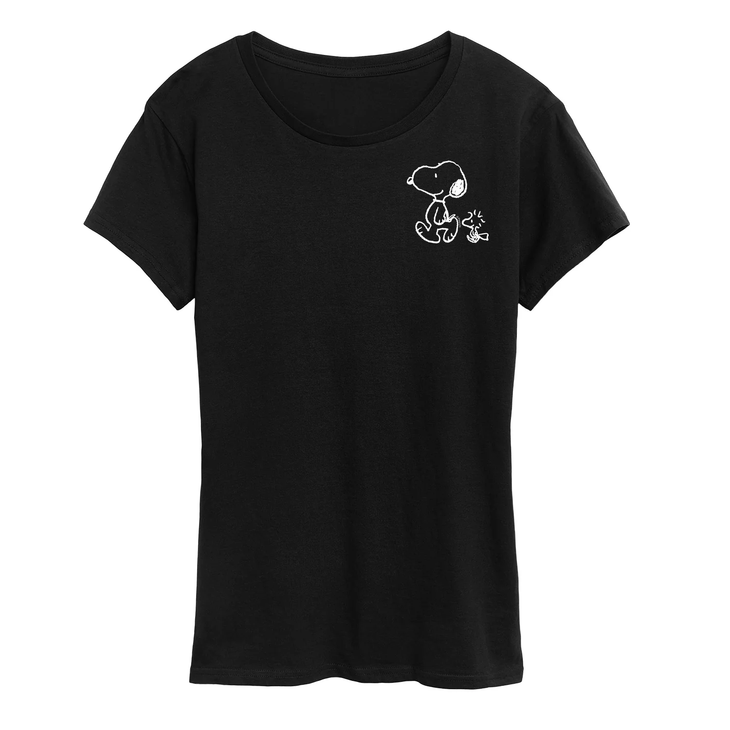 Peanuts - Snoopy Woodstock Walk - Women's Short Sleeve Graphic T-Shirt - Image 6