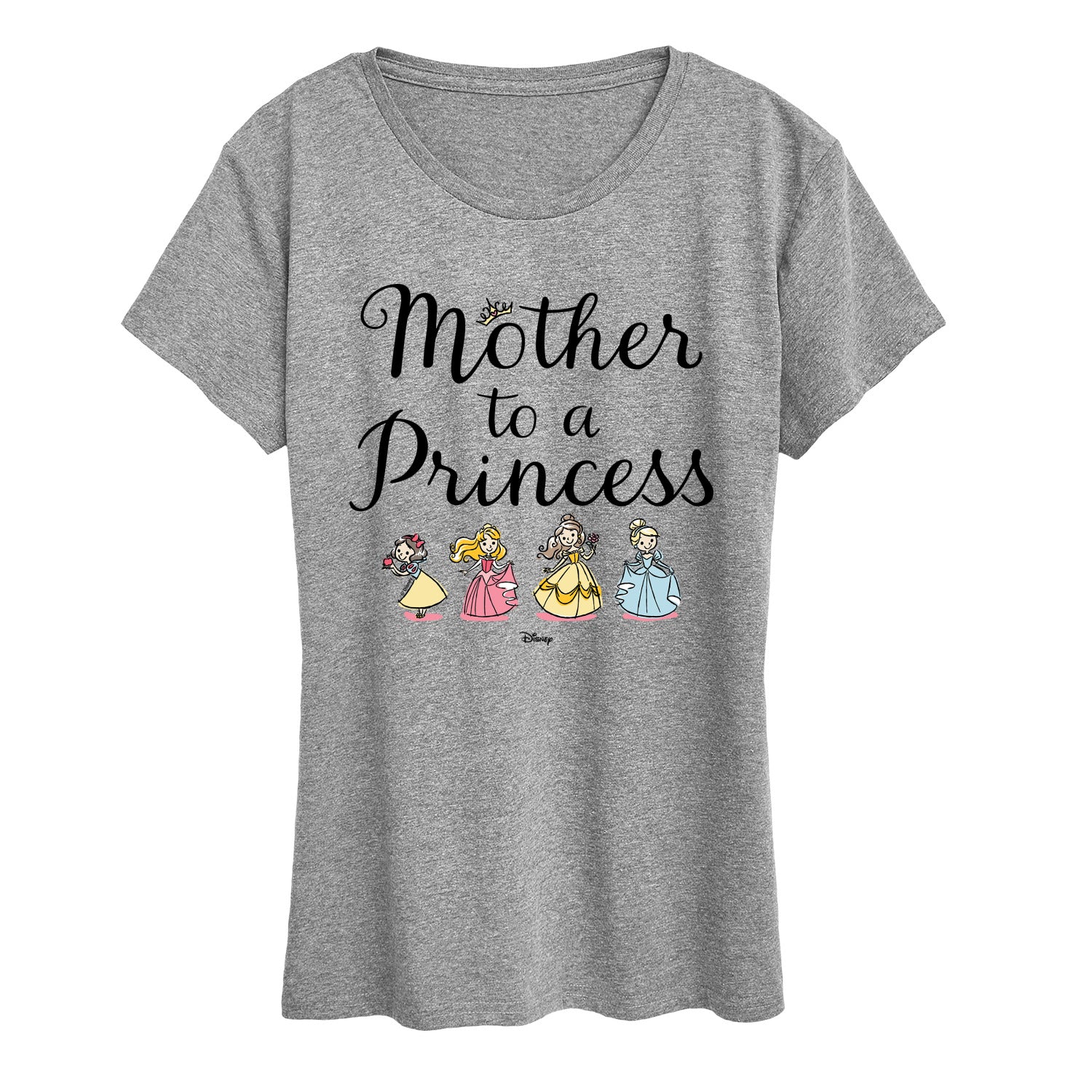 Disney Princess - Mother to a Princess - Women's Short Sleeve Graphic T-Shirt - Image 5