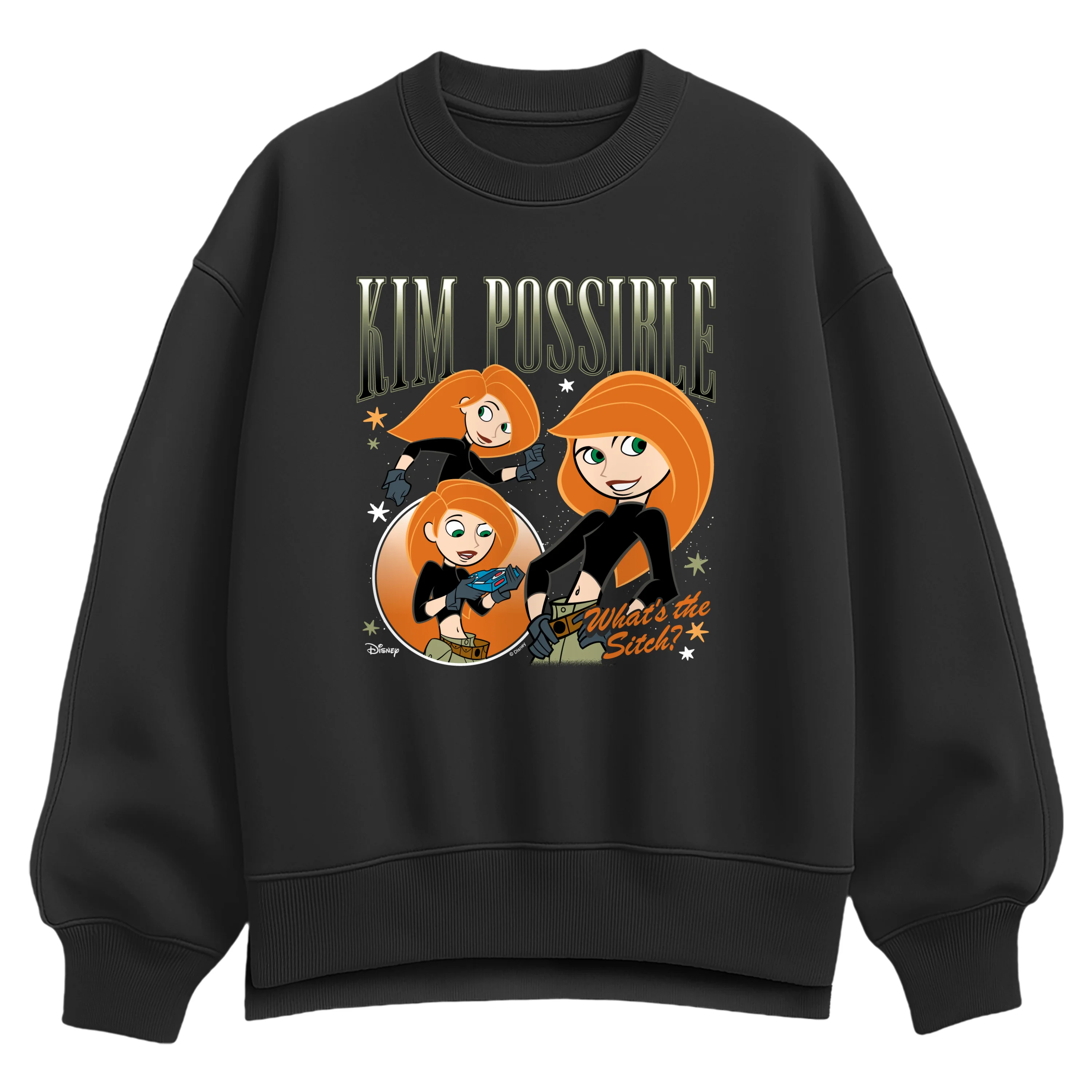 Kim Possible - Kim Bootleg - Women's Oversized Fleece Crew Sweatshirt