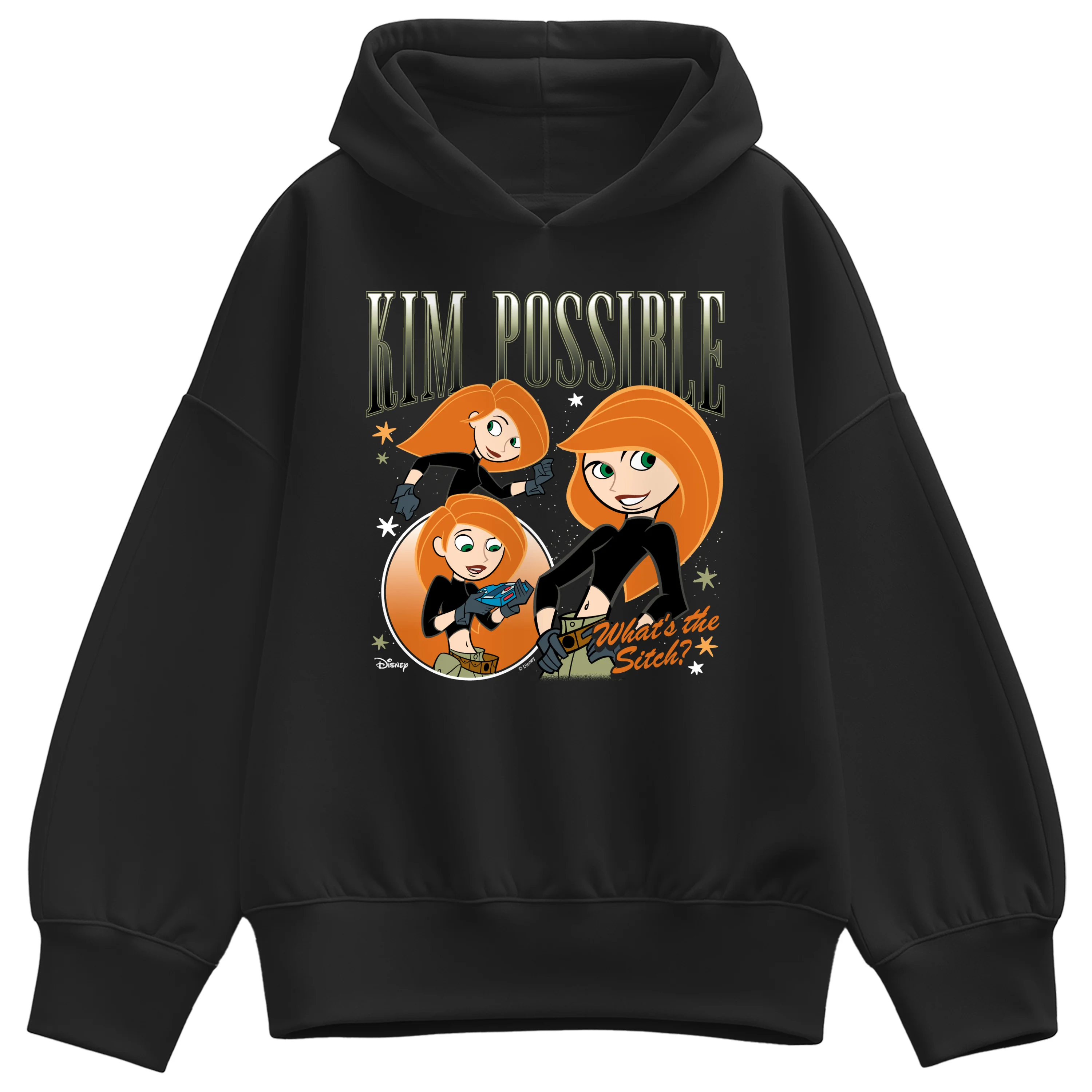 Kim Possible - Kim Bootleg - Women's Oversized Fleece Hoodie Sweatshirt