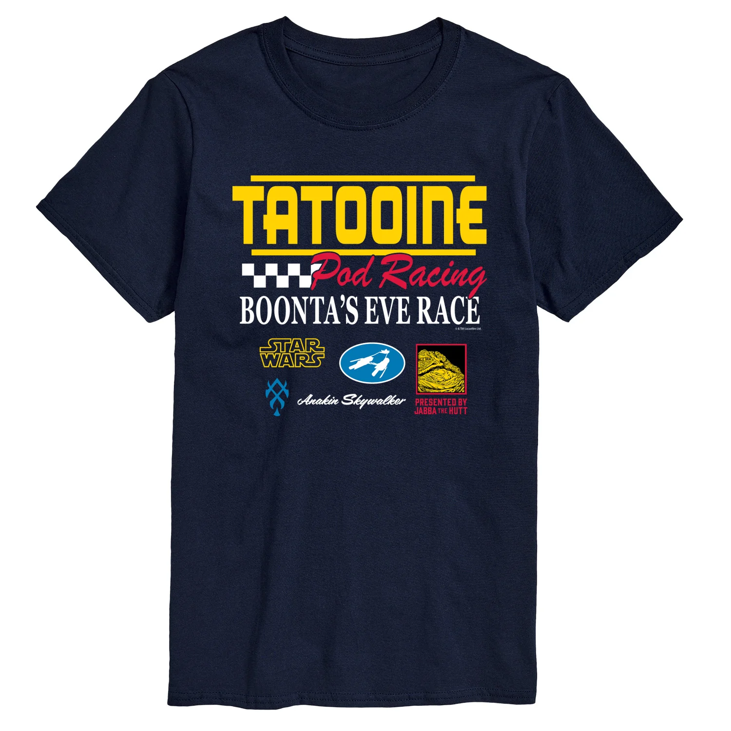Star Wars - Pod Racing Jersey - Men's Short Sleeve Graphic T-Shirt - Image 4