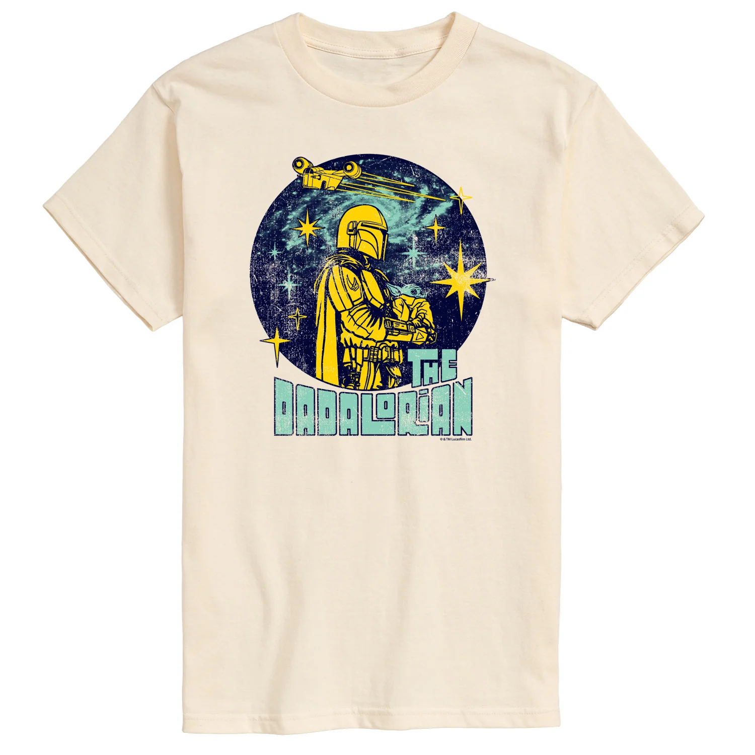 Star Wars - The Dadalorian - Men's Short Sleeve Graphic T-Shirt - Image 2