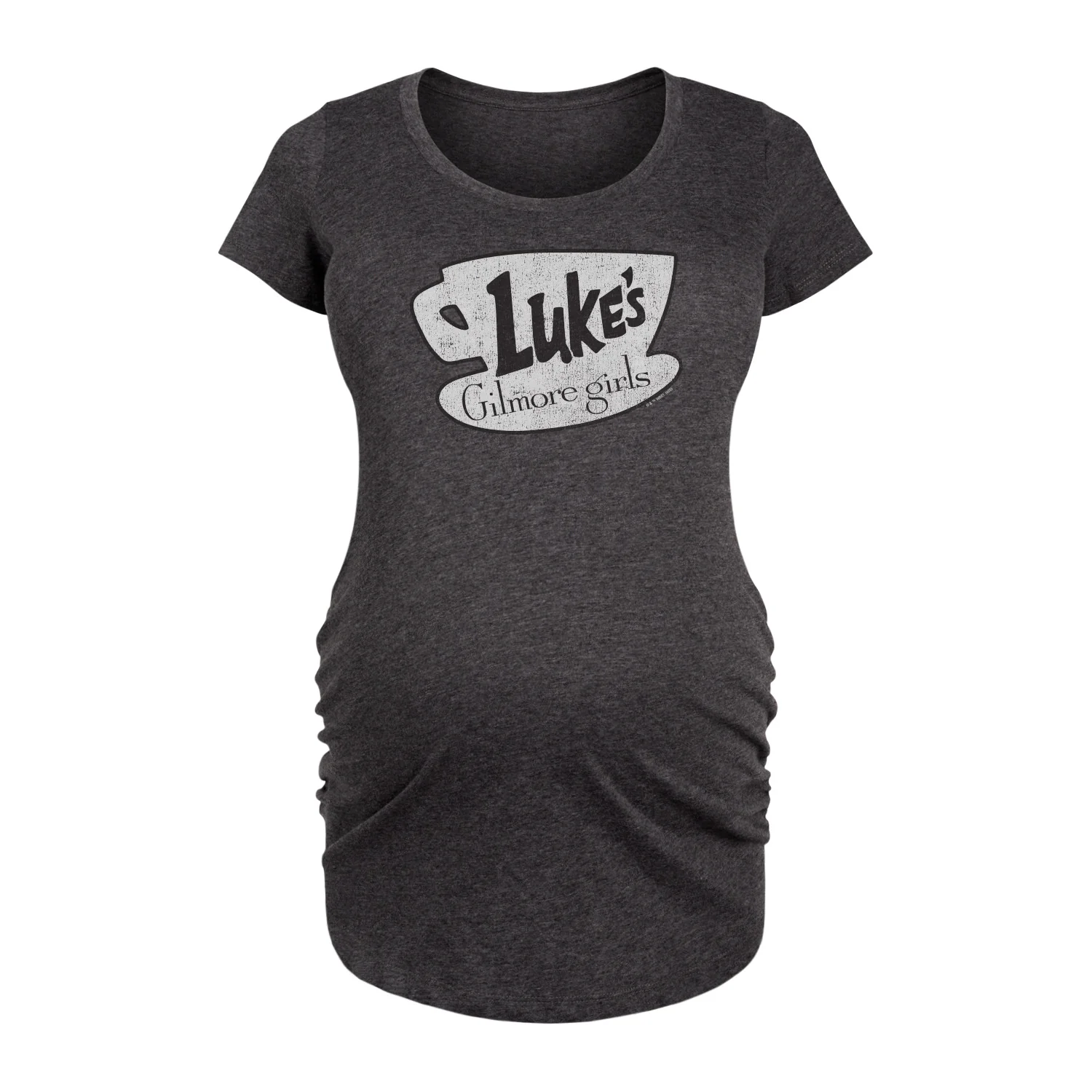 Gilmore Girls - Lukes Coffee - Maternity Scoop Neck Tee - Image 2