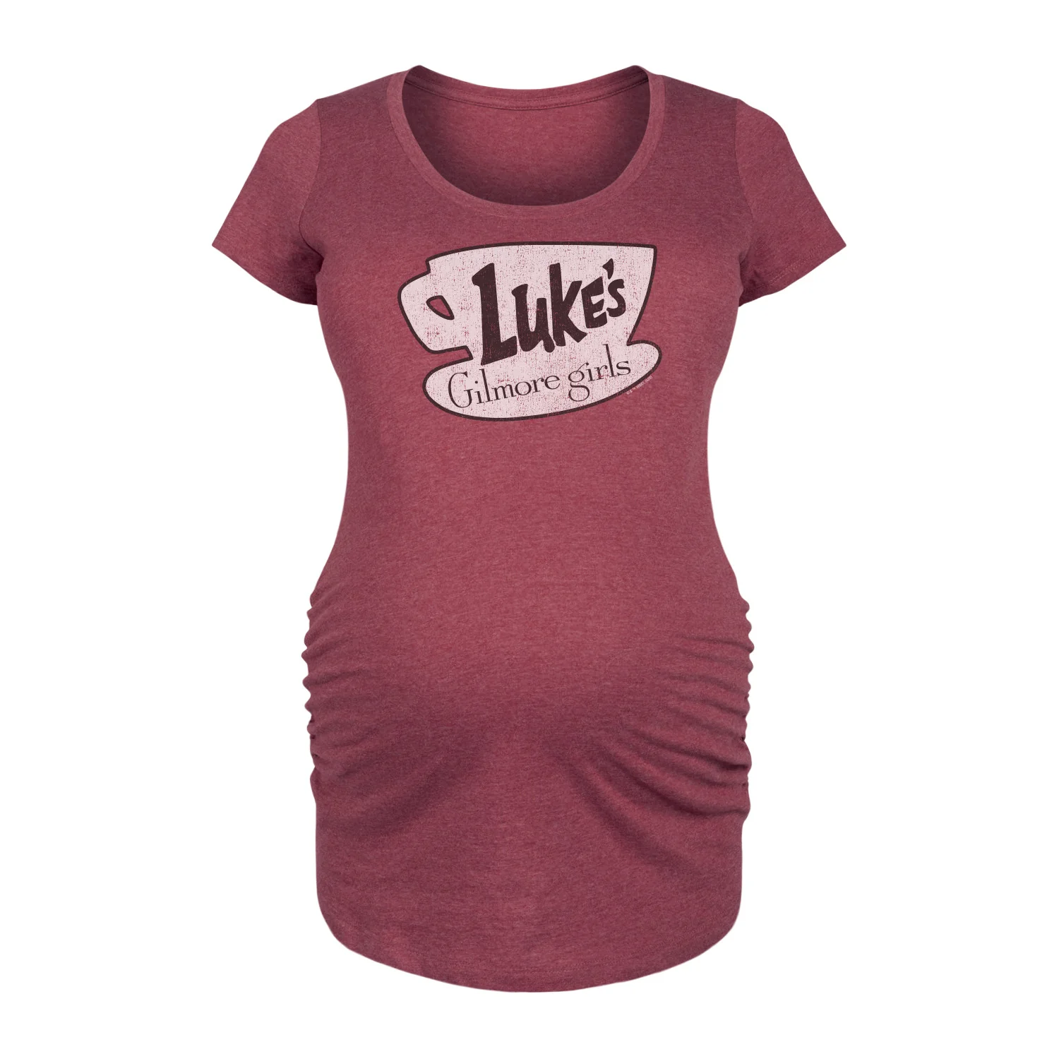 Gilmore Girls - Lukes Coffee - Maternity Scoop Neck Tee - Image 4