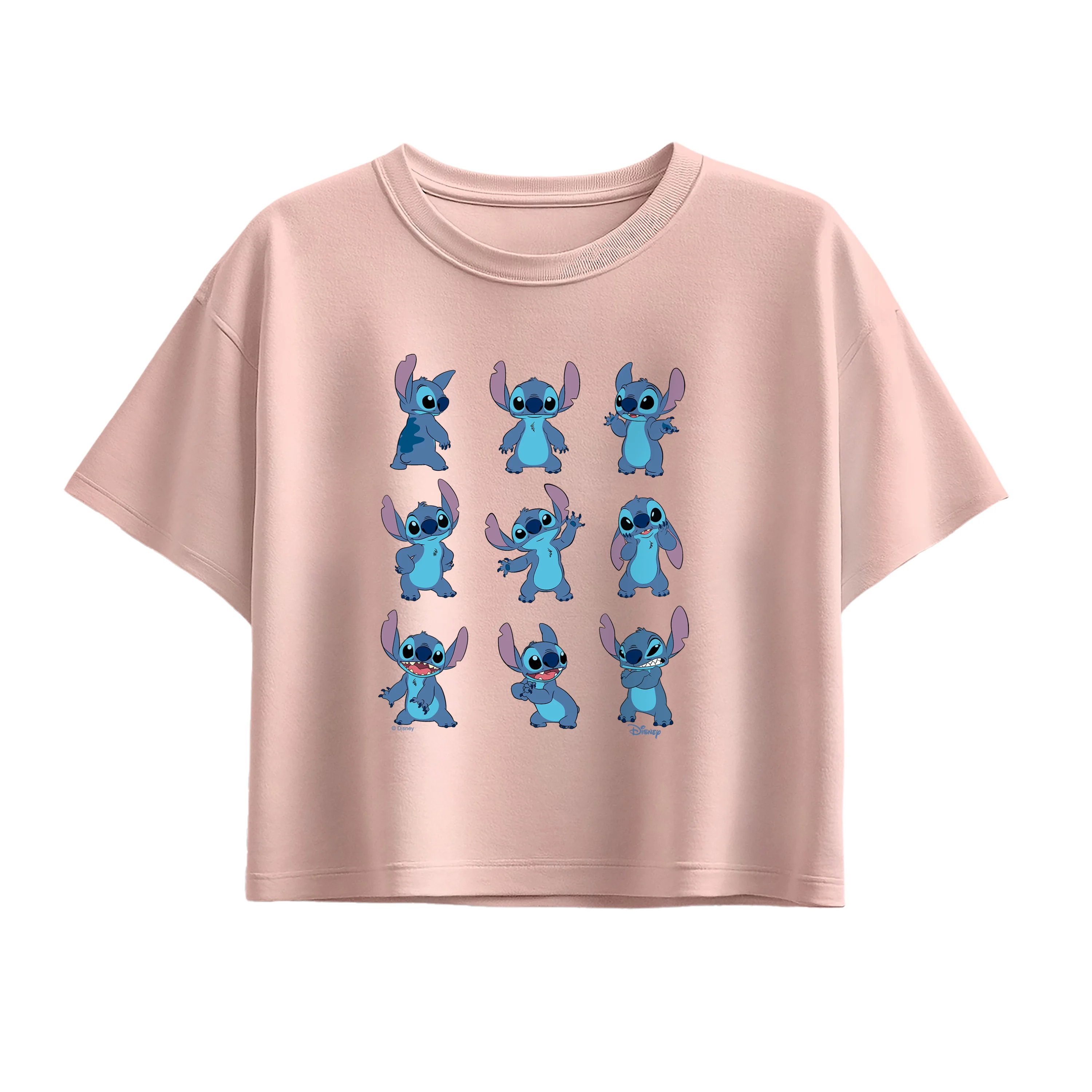 Lilo & Stitch - Stitch Moods - Youth Girls Boxy T-Shirt - Image 3