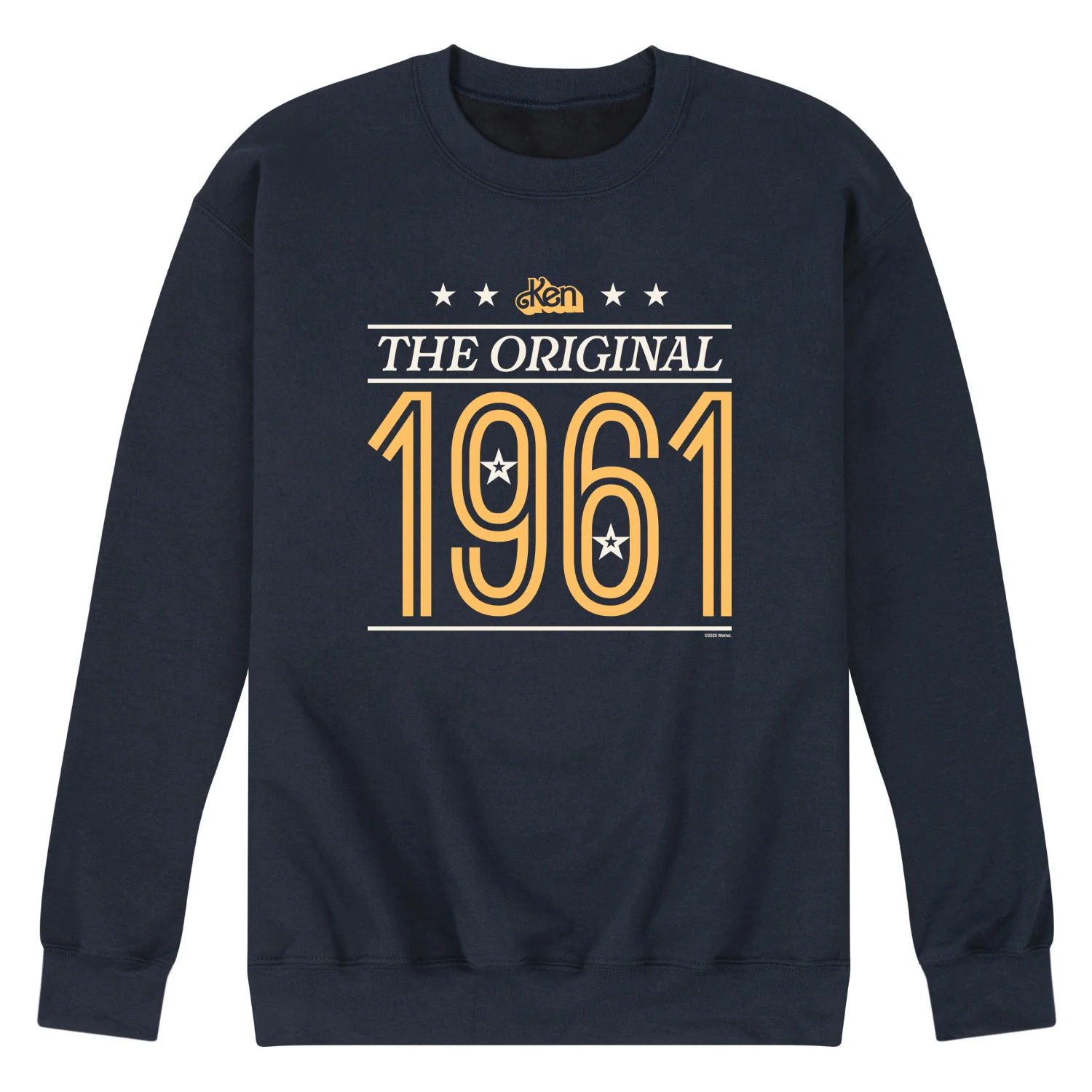 Barbie - Ken Collegiate Prep Alt - Men's Crew Fleece Sweatshirt - Image 3