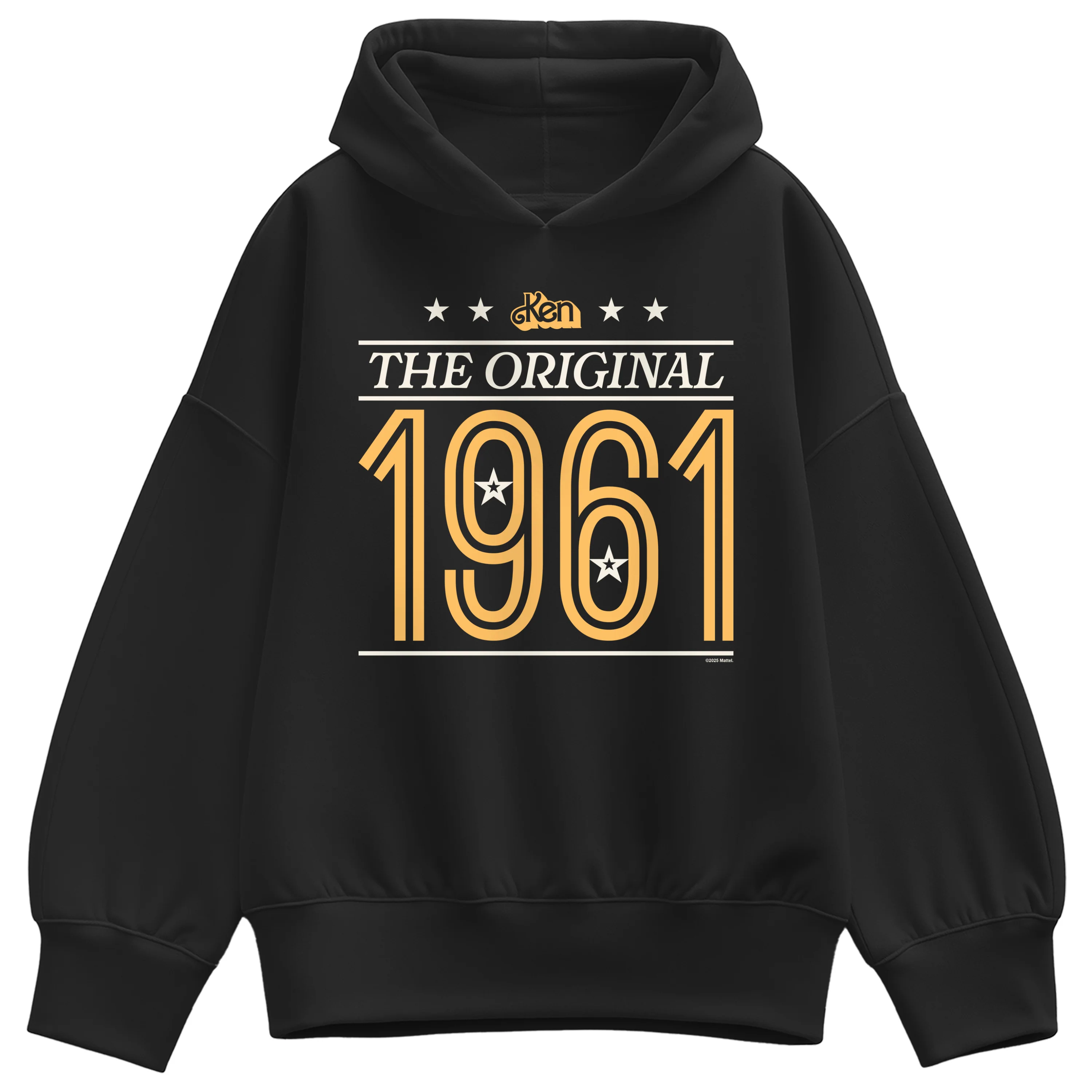 Barbie - Ken Collegiate Prep Alt - Women's Oversized Fleece Hoodie Sweatshirt - Image 2