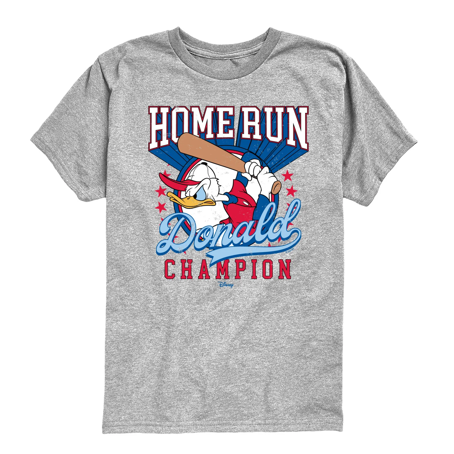 Disney - Home Run Donald - Youth Boys Short Sleeve Graphic T-Shirt - Image 2